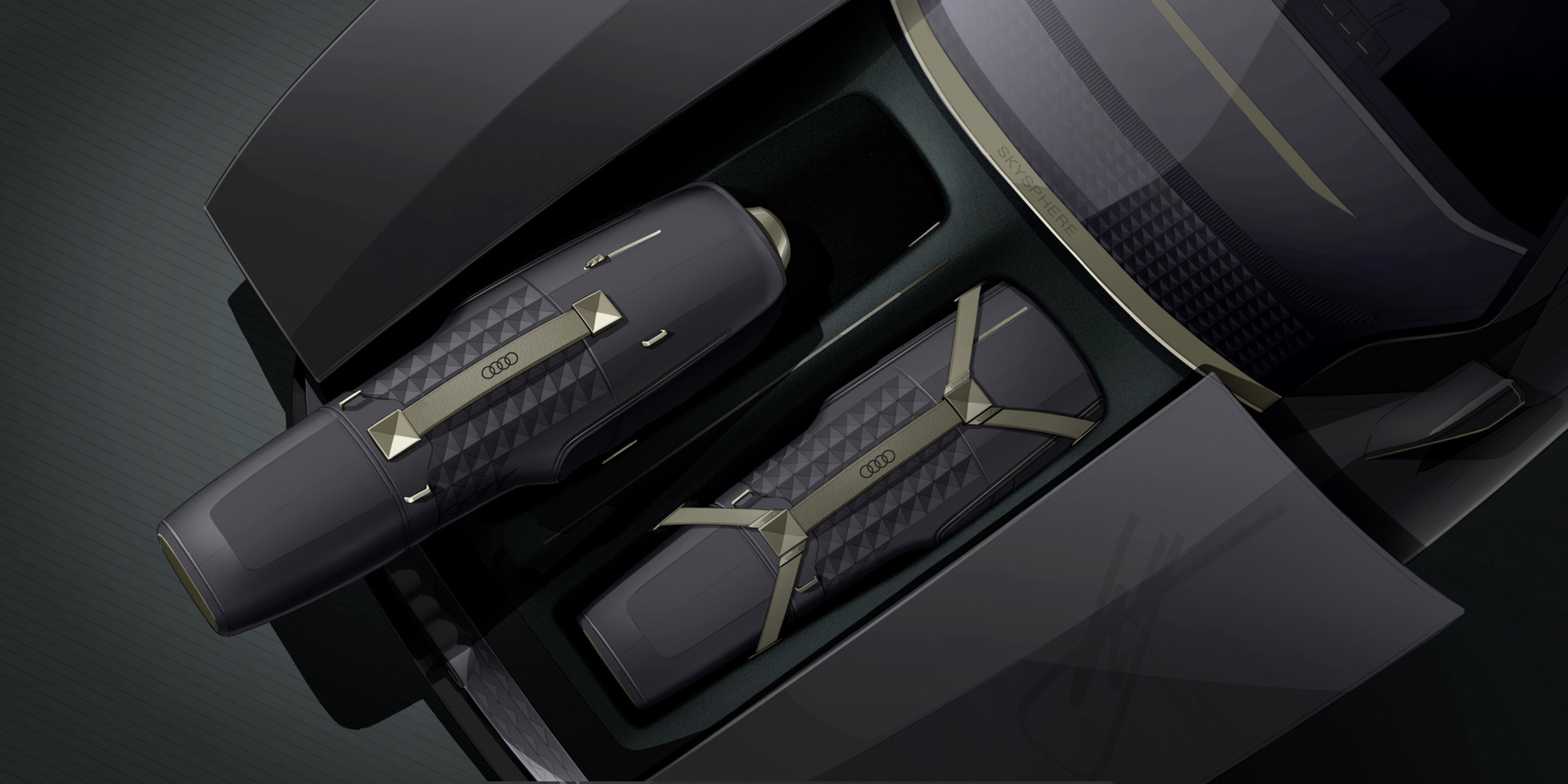 Audi Skysphere Concept, 2021 – Design Sketch