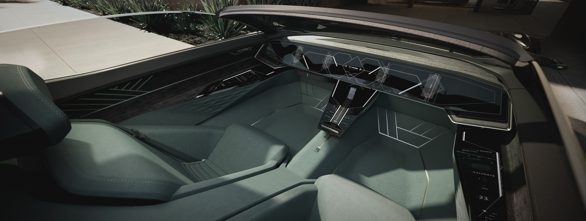 Audi Skysphere Concept, 2021 – Interior