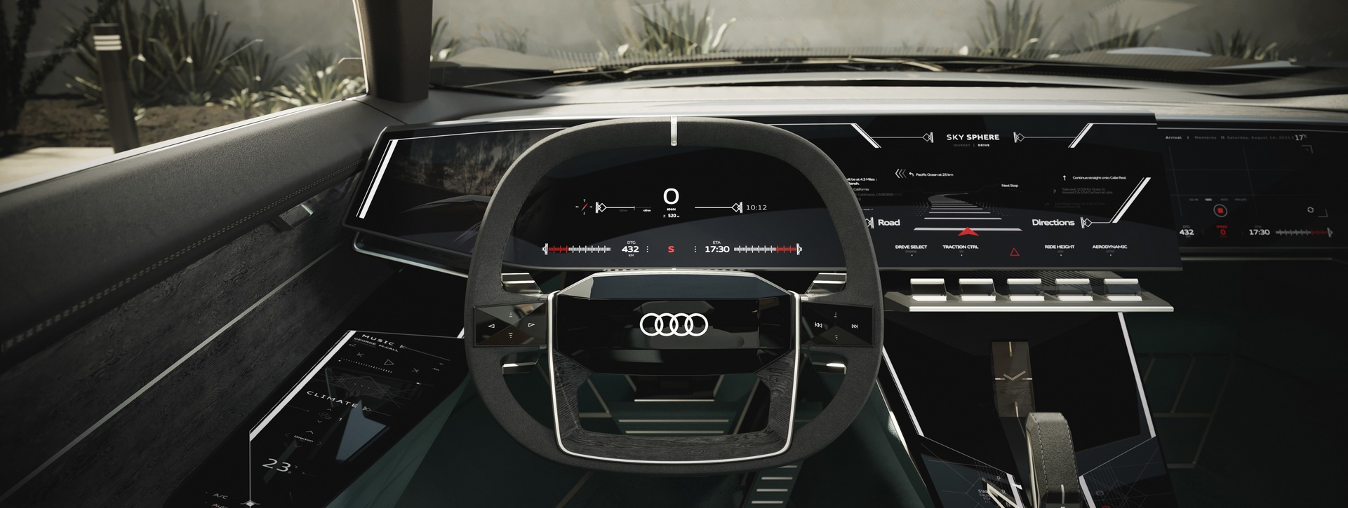 Audi Skysphere Concept, 2021 – Interior