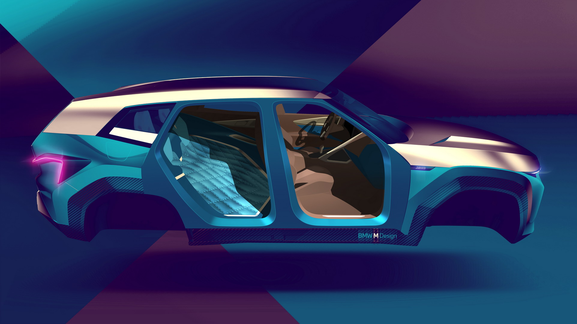 BMW Concept XM, 2021 – Design Sketch