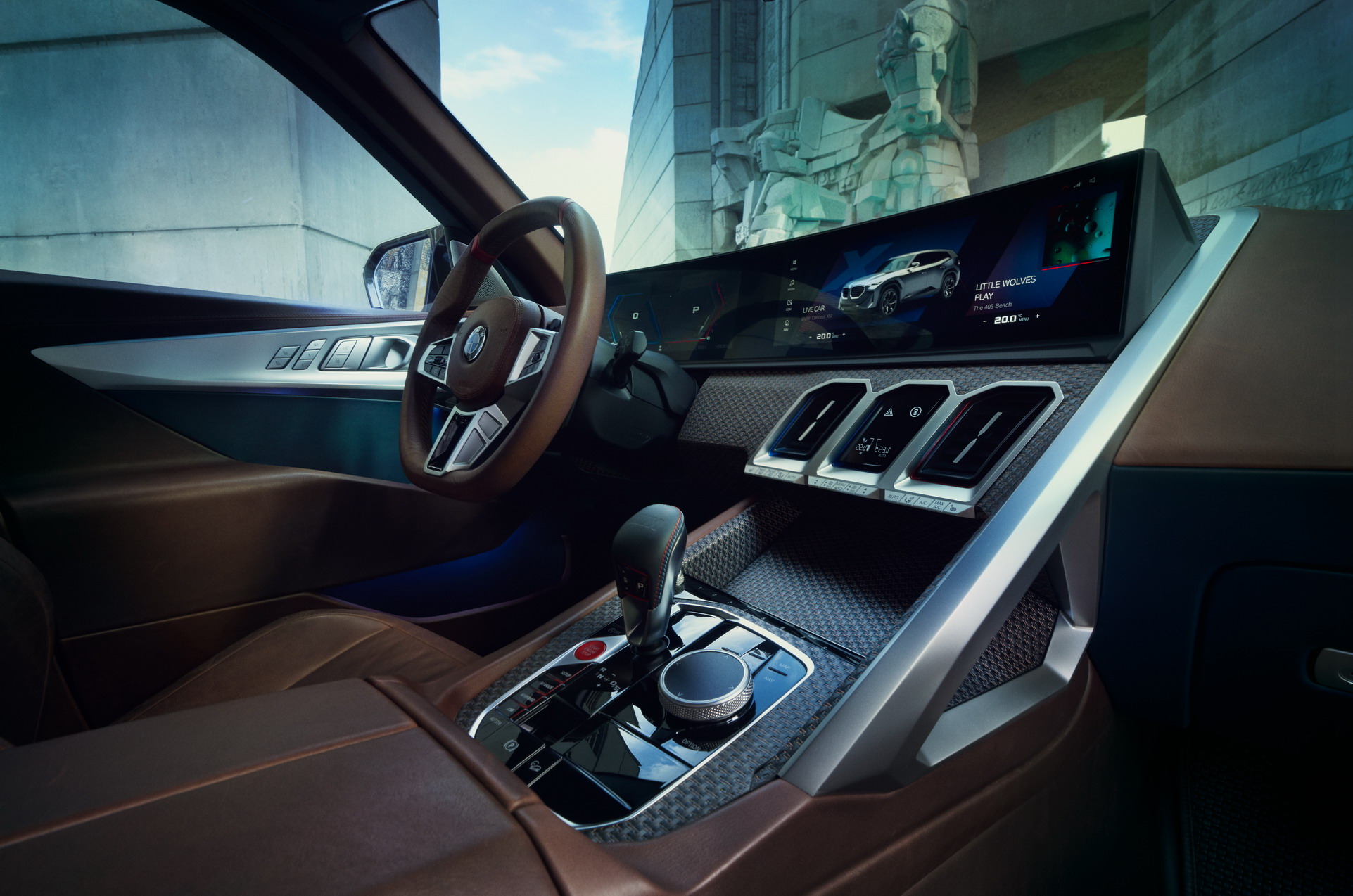 BMW Concept XM, 2021 – Interior