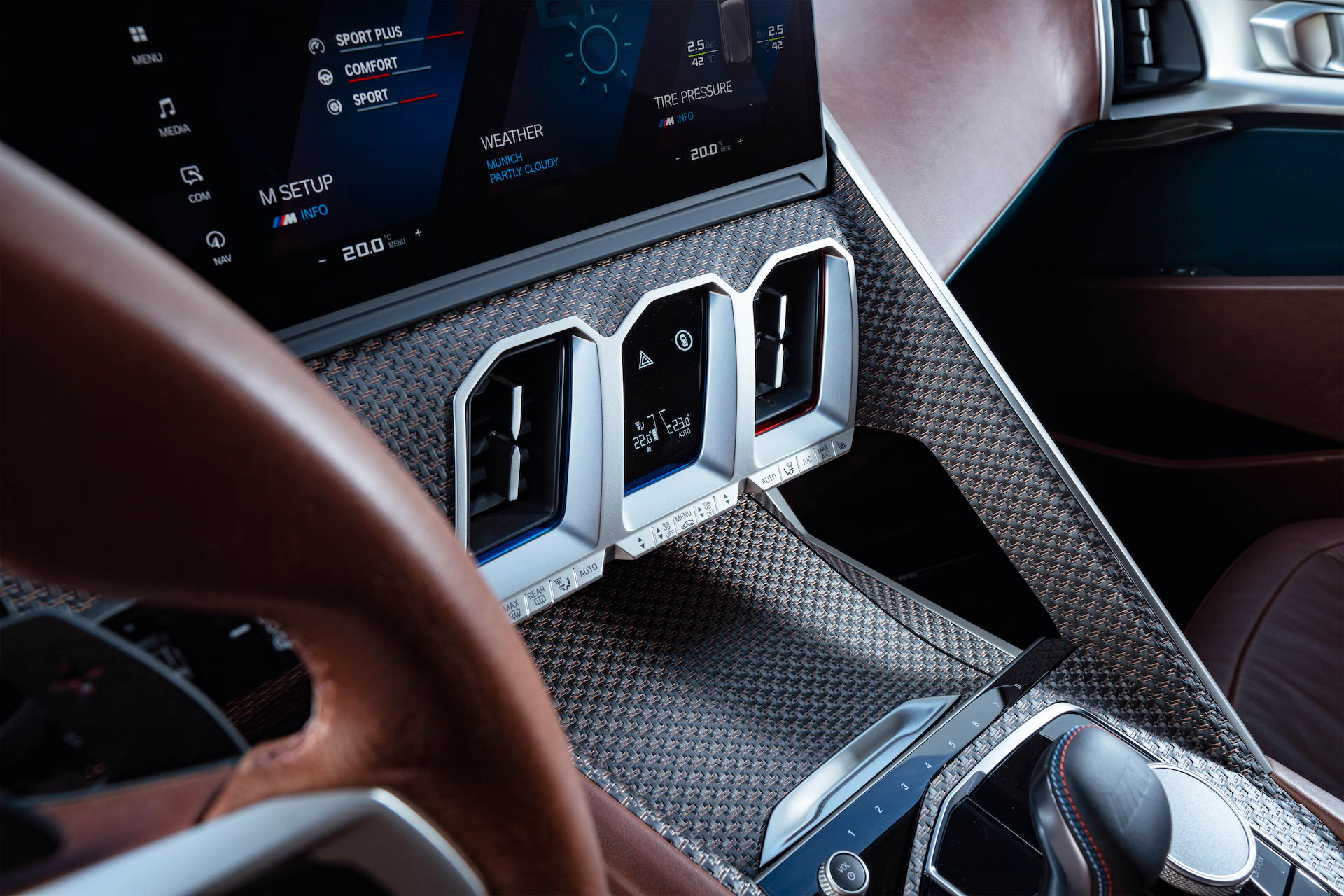 BMW Concept XM, 2021 – Interior