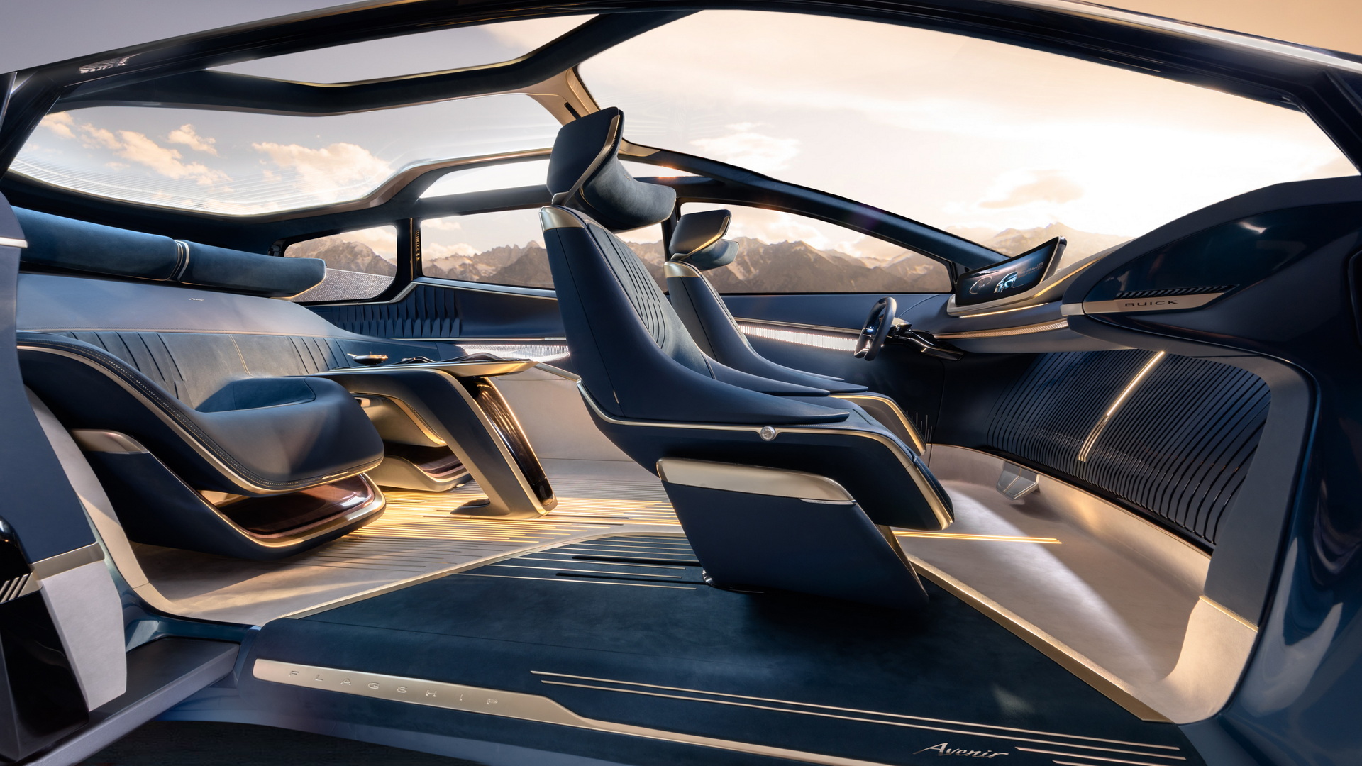 Buick GL8 Flagship Concept, 2021 – Interior