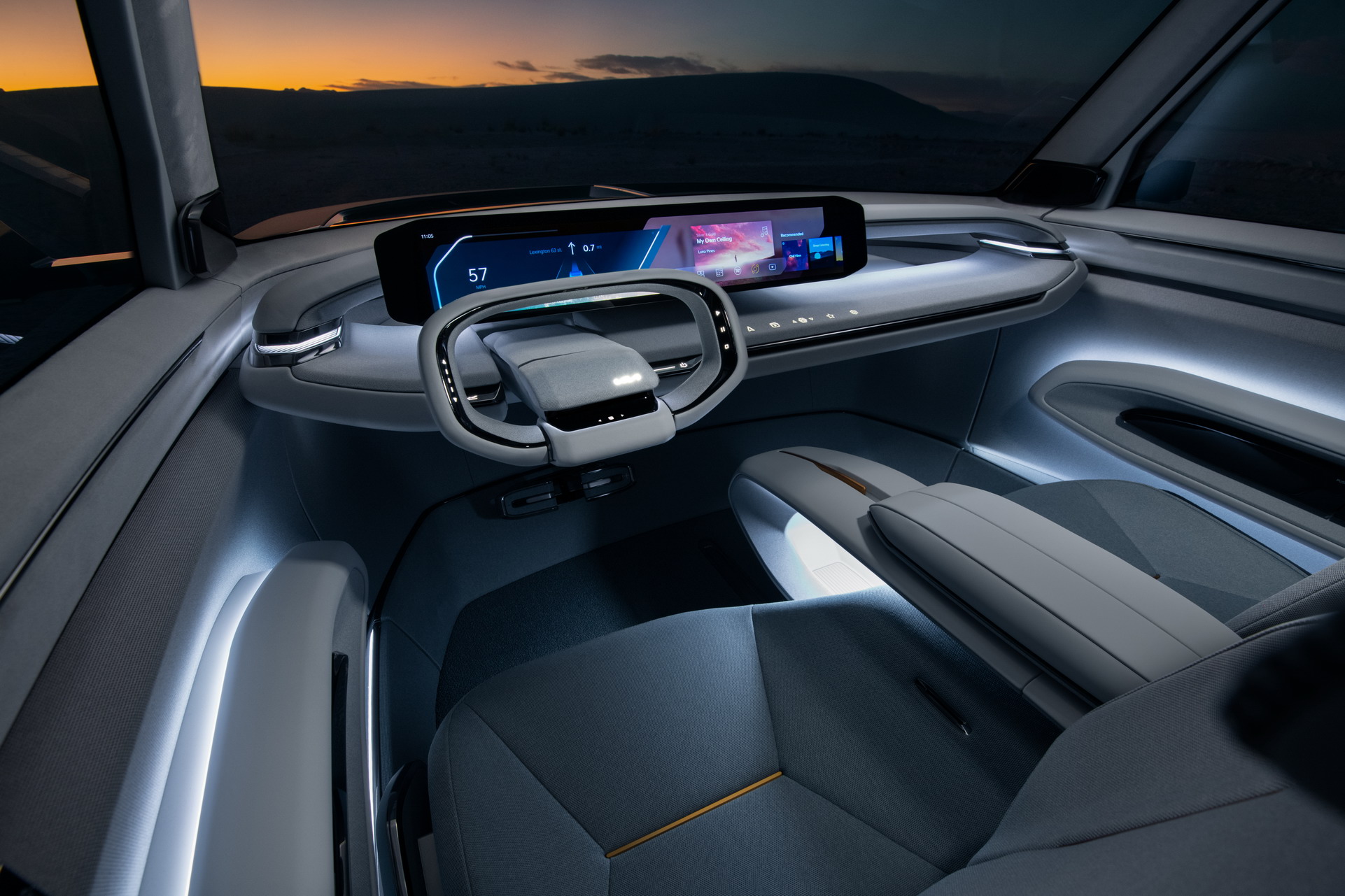 Kia EV9 Concept, 2021 – Interior