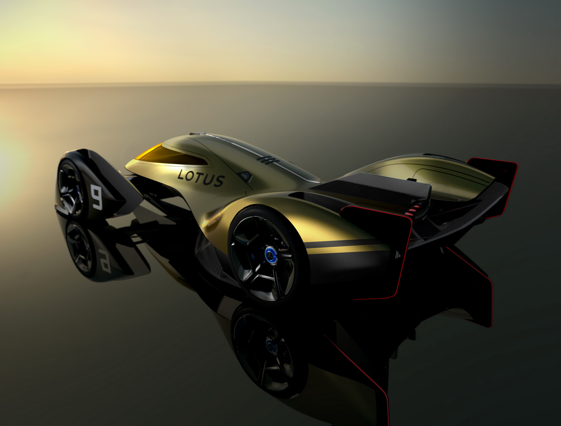 Lotus E-R9, 2021 – Design study for 2030