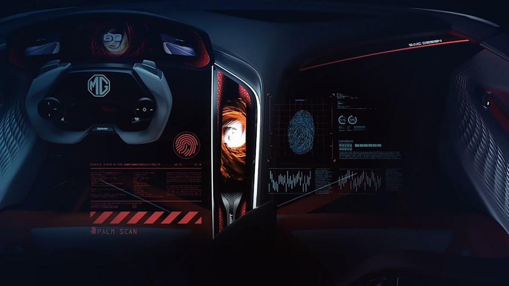 MG Cyberster Concept, 2021 - Interior