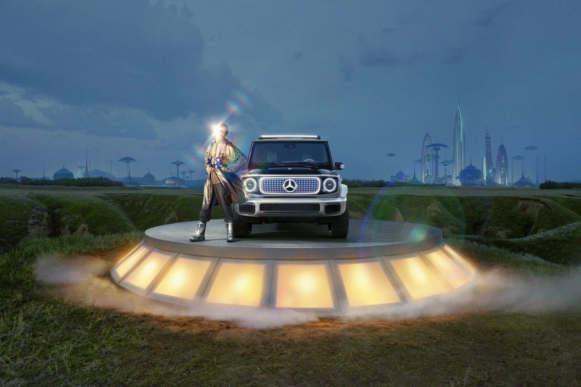 Mercedes-Benz EQG Concept, 2021