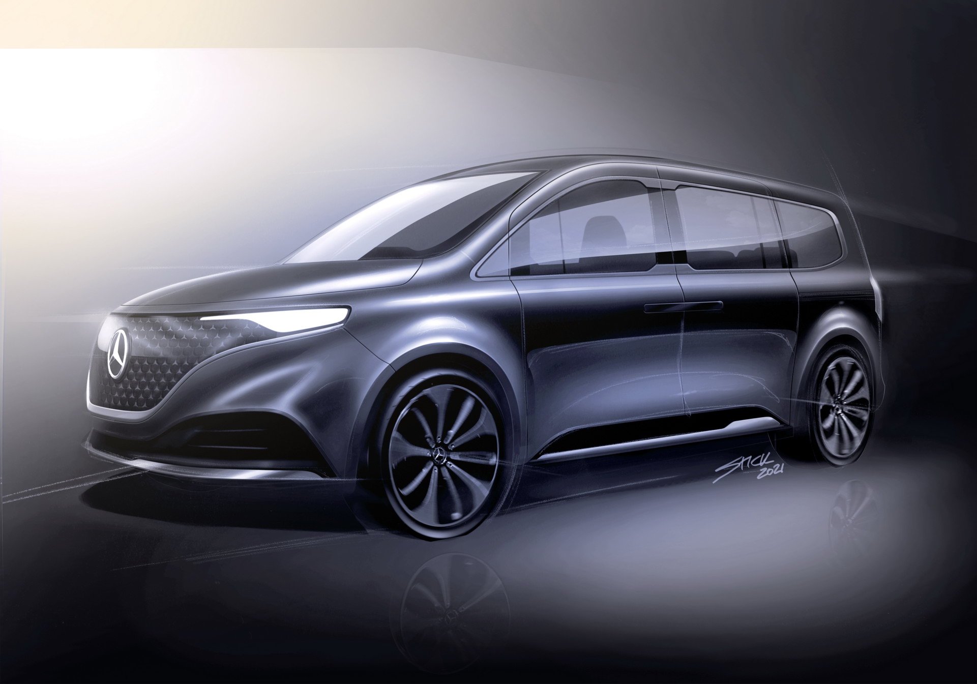 Mercedes-Benz Concept EQT, 2021