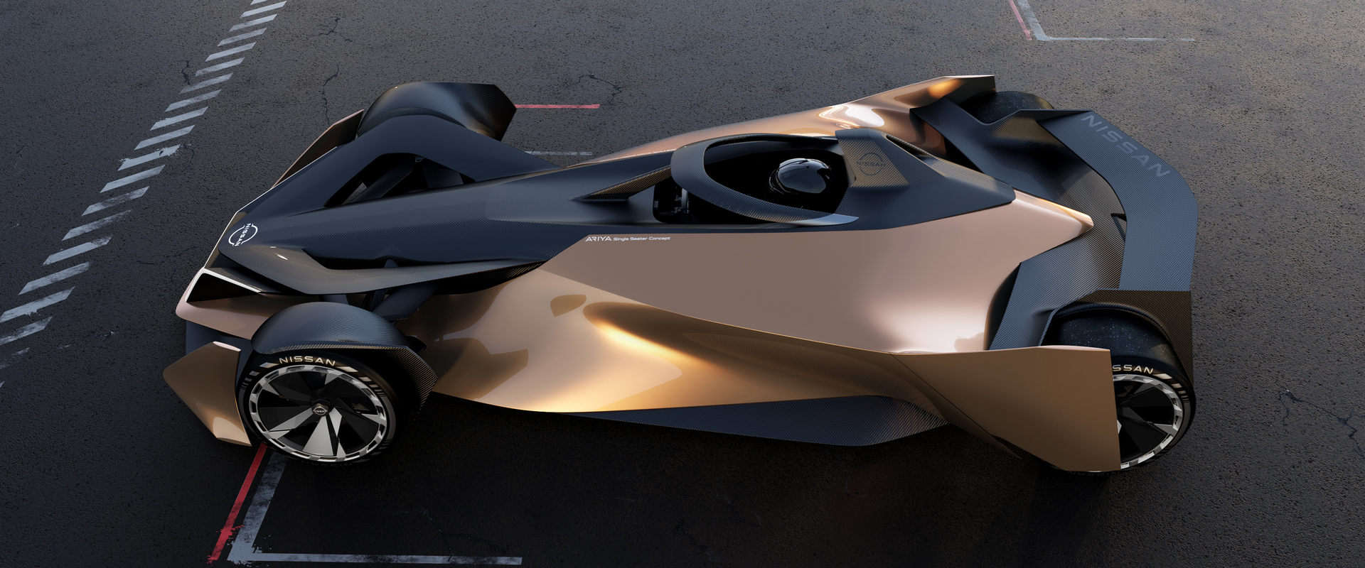 Nissan Ariya Single Seater Concept, 2021