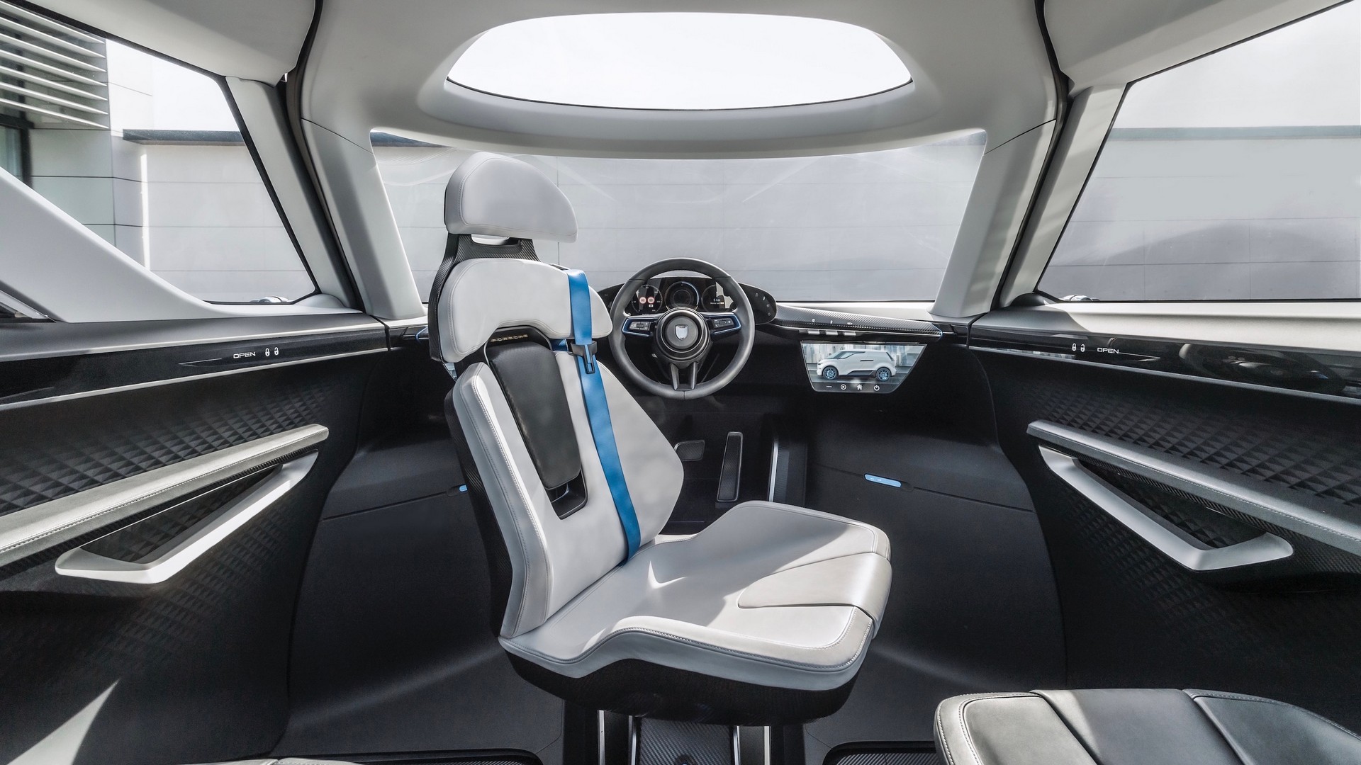 Porsche Vision Renndienst Concept, 2021 – Interior