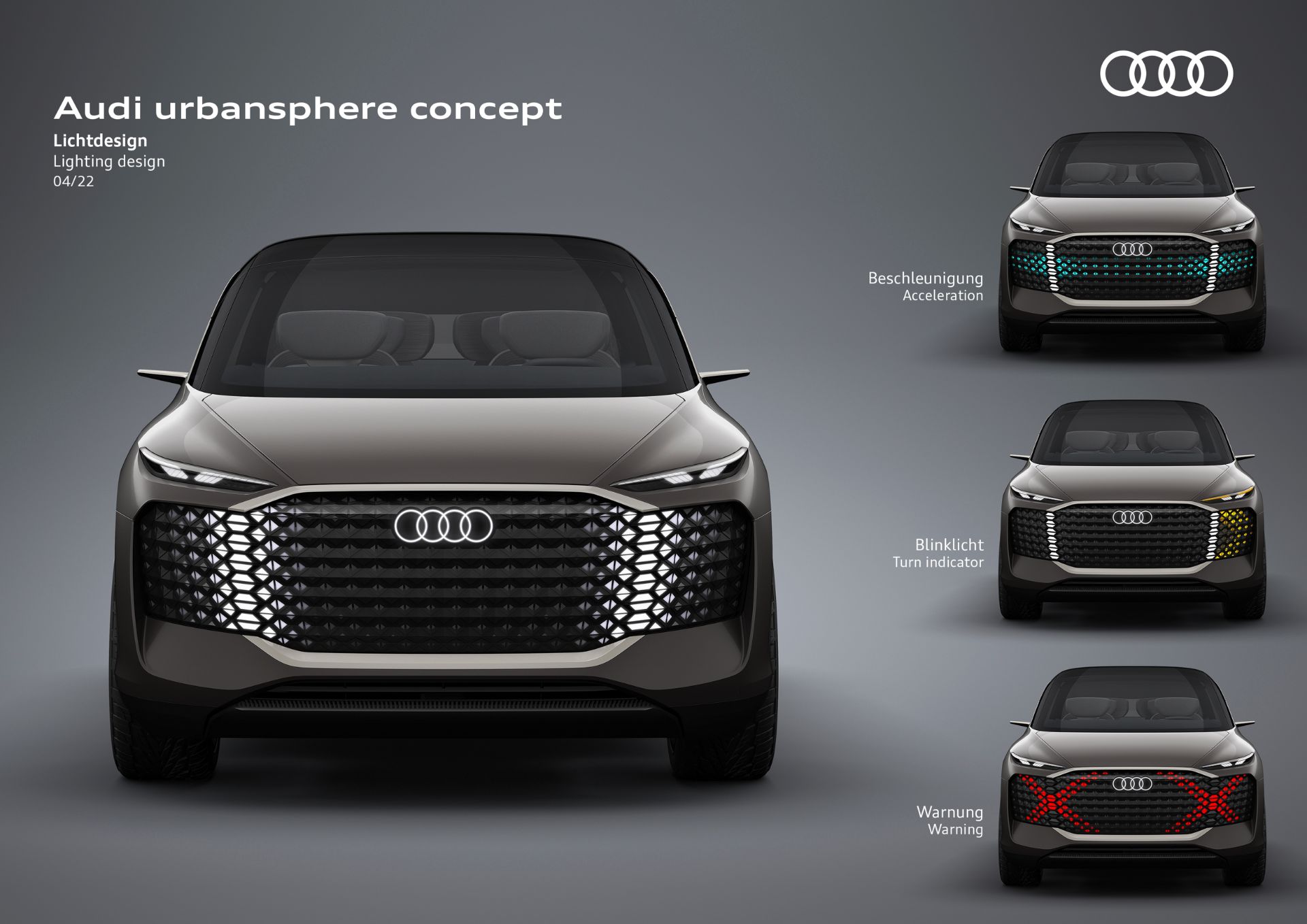 Audi urbansphere concept, 2022