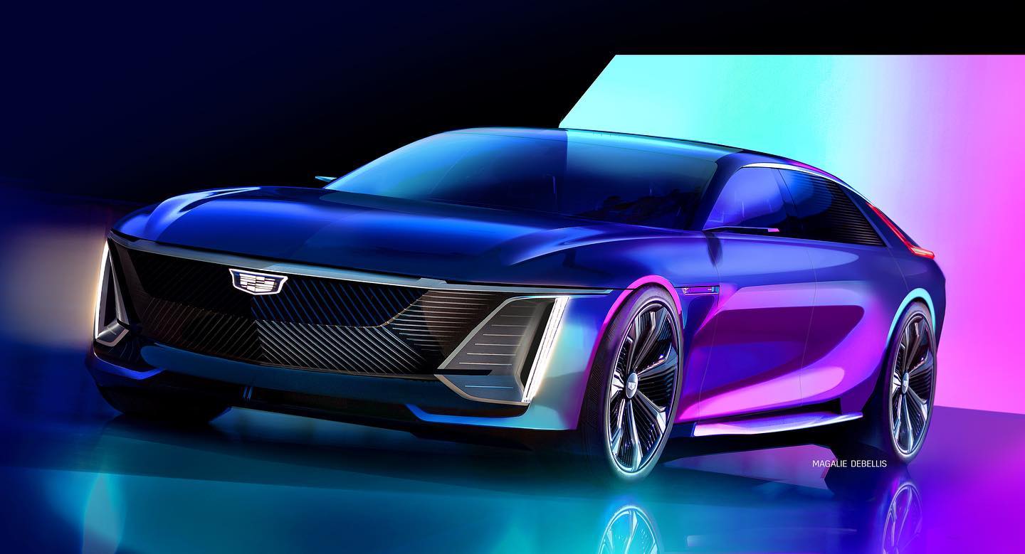 Cadillac CELESTIQ – Design Sketch by Magalie Debellis