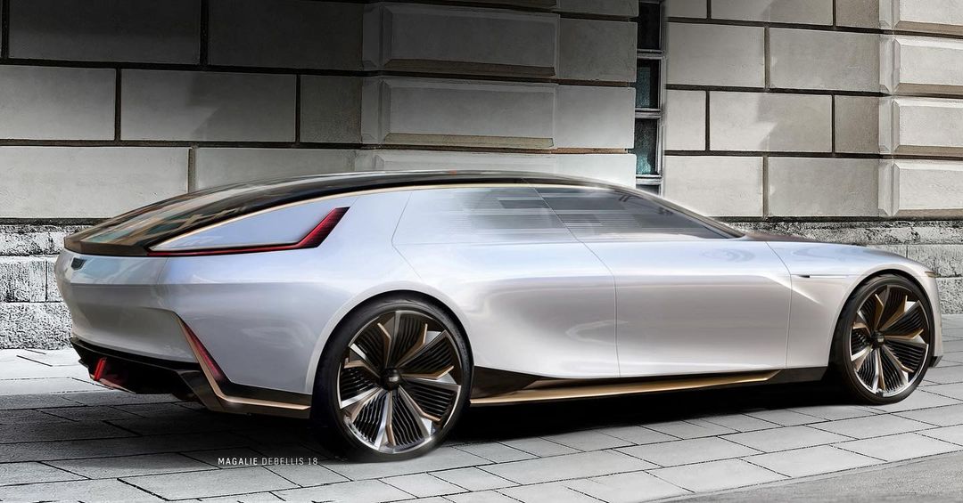 Cadillac CELESTIQ – Design Sketch by Magalie Debellis, 2018