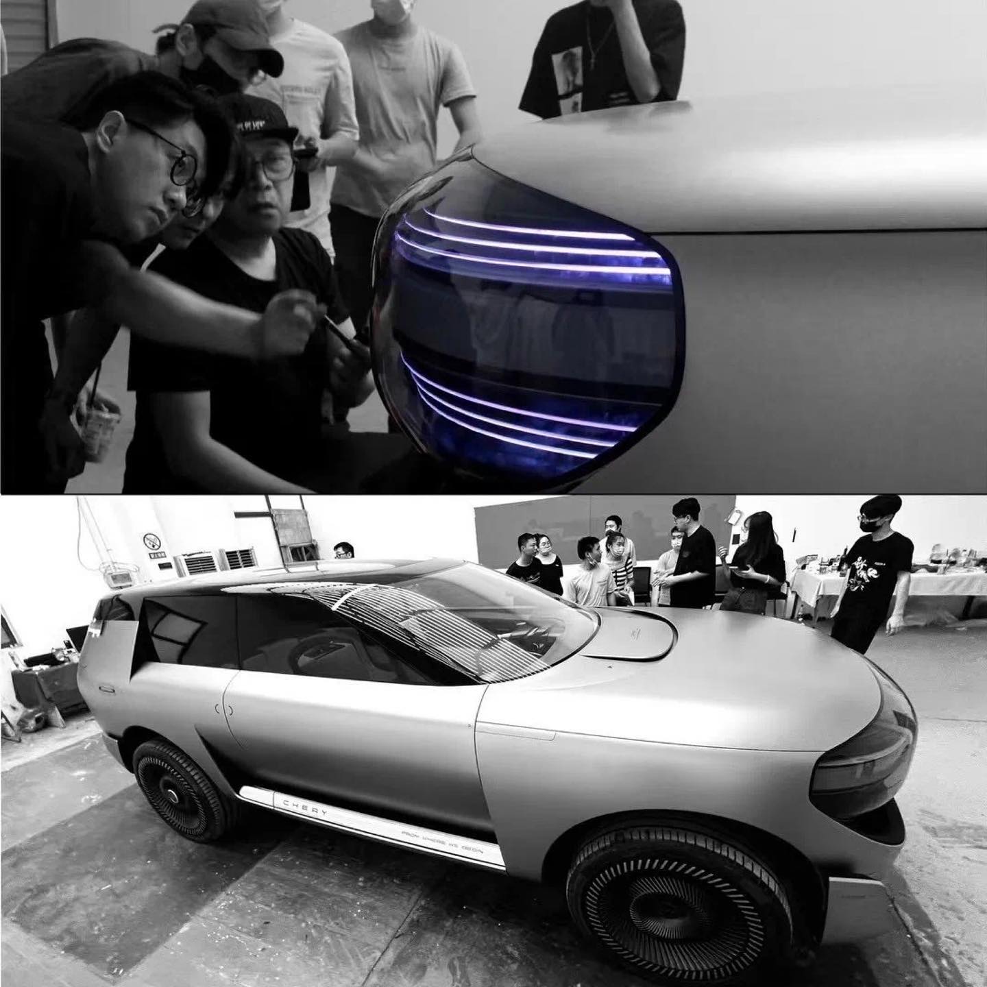 Chery Gene Concept, 2022 – Design Process