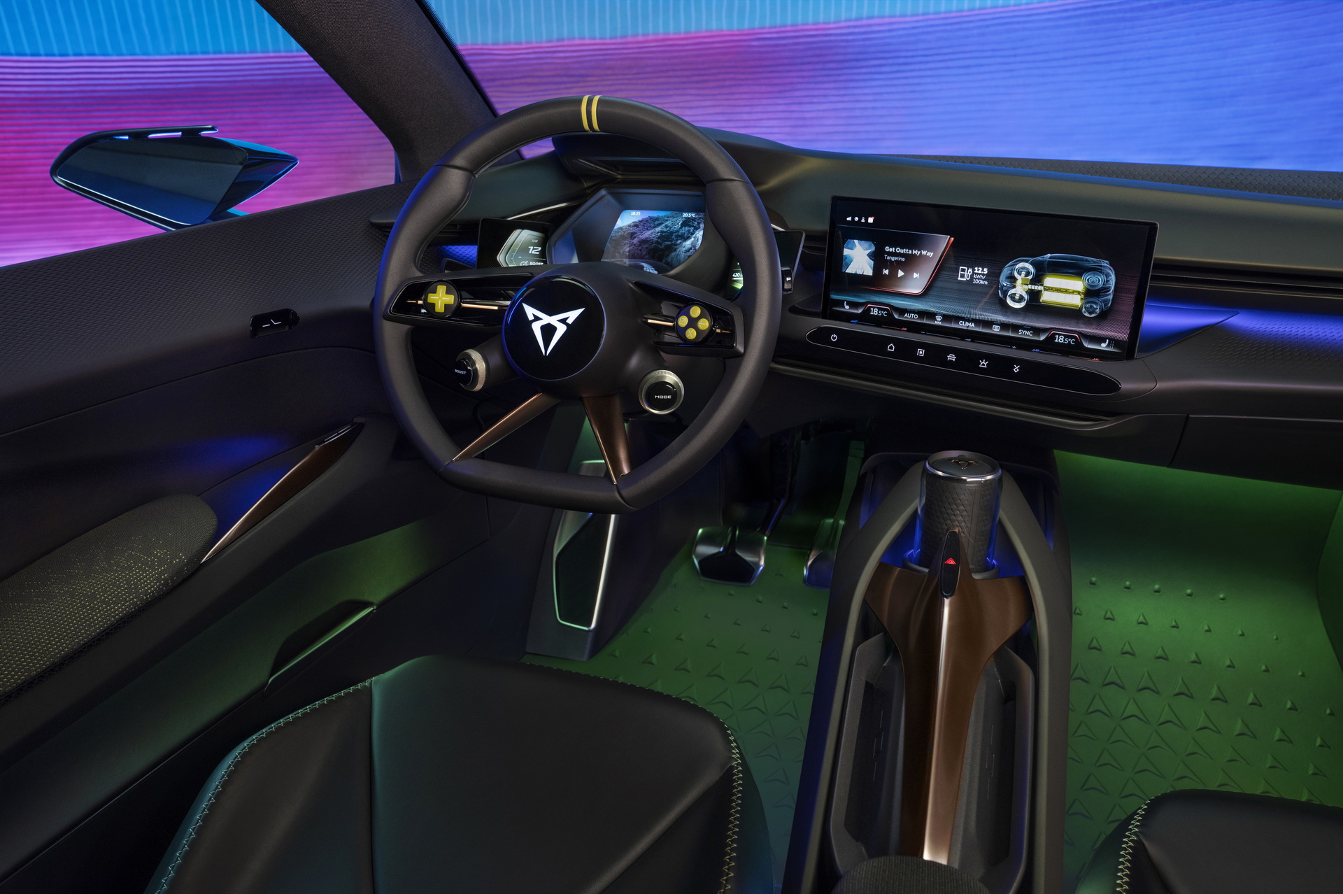 Cupra UrbanRebel Concept, 2022 – Interior