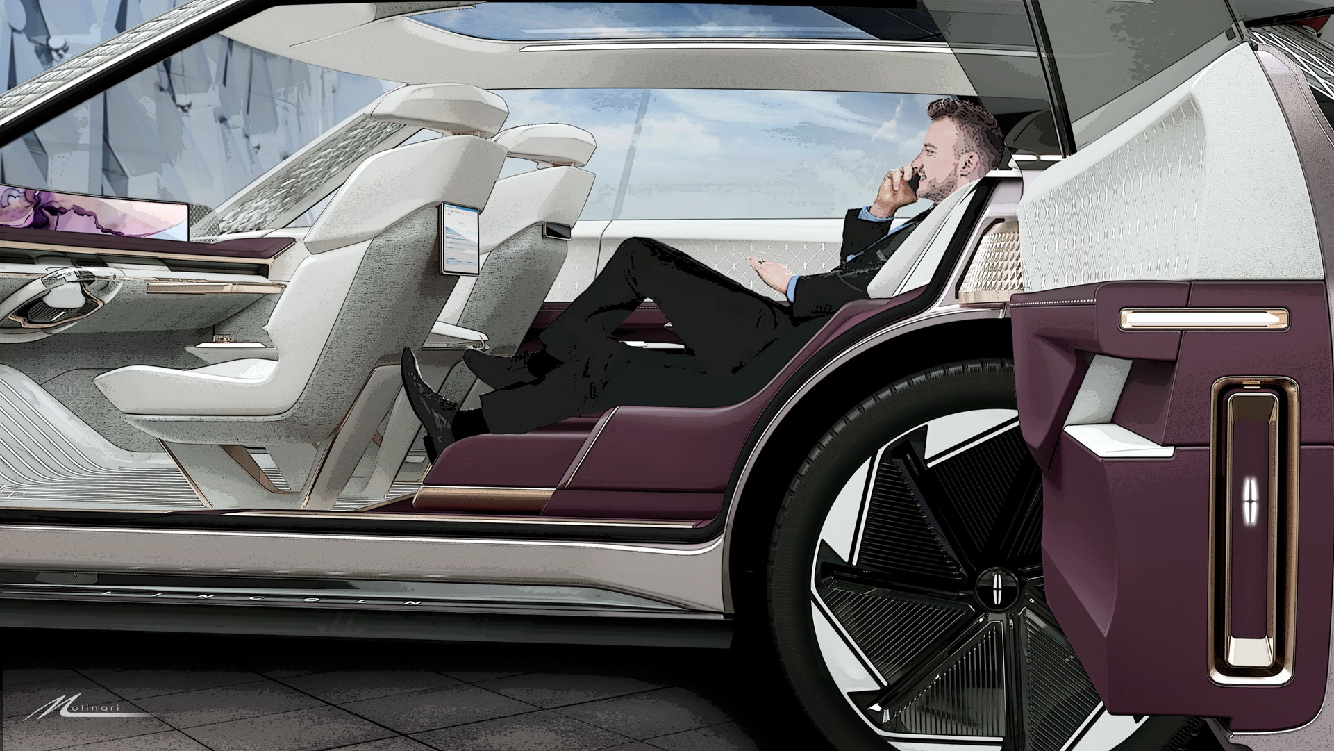 Lincoln Star Concept, 2022 – Interior
