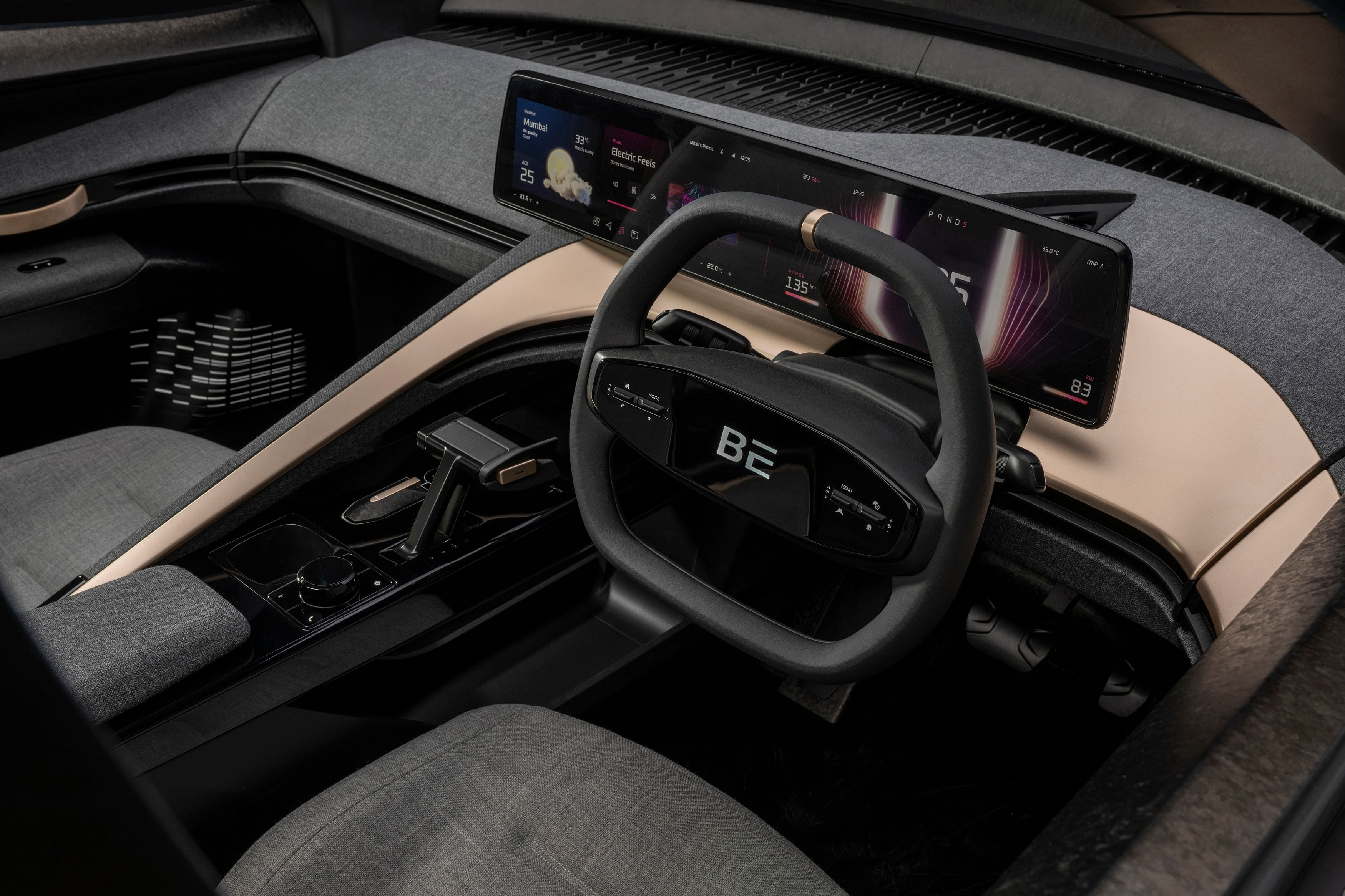 Mahindra BE.05 Concept, 2022 – Interior