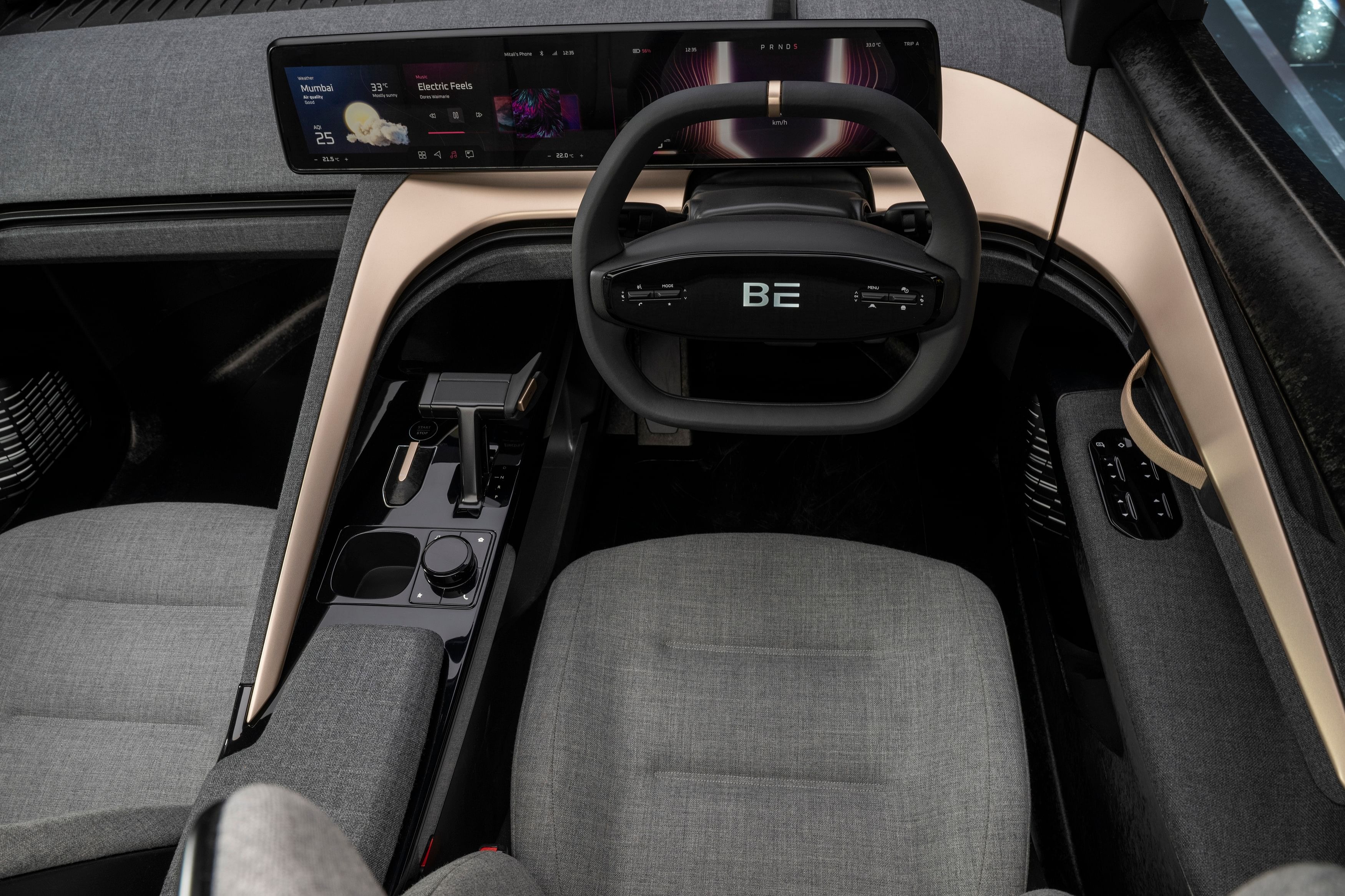 Mahindra BE.05 Concept, 2022 – Interior