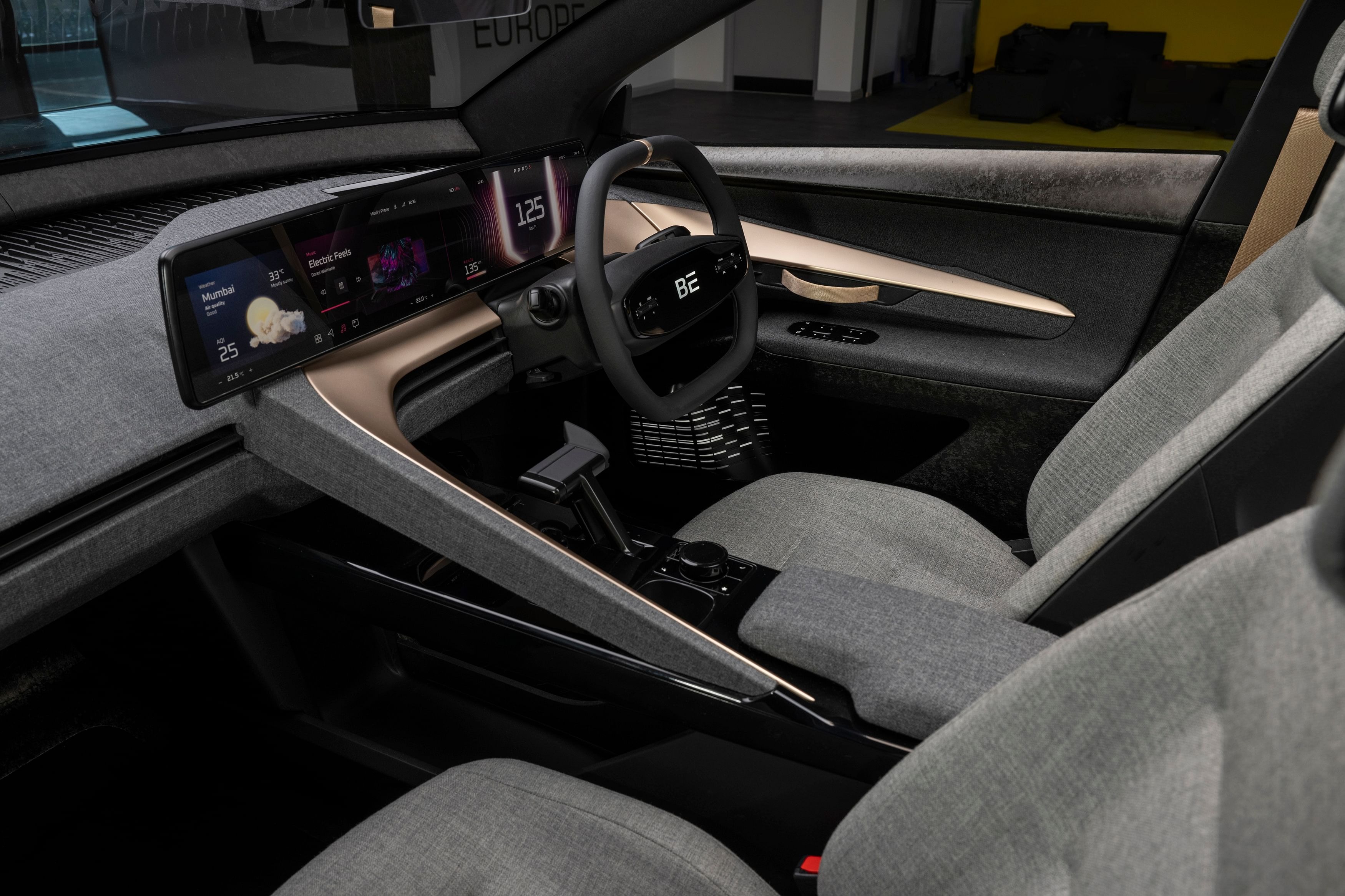 Mahindra BE.05 Concept, 2022 – Interior