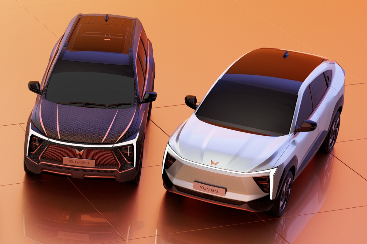 Mahindra XUV.e8 and XUV.e9 Concepts, 2022