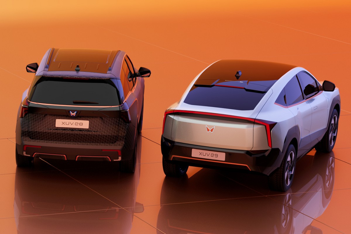 Mahindra XUV.e8 and XUV.e9 Concepts, 2022