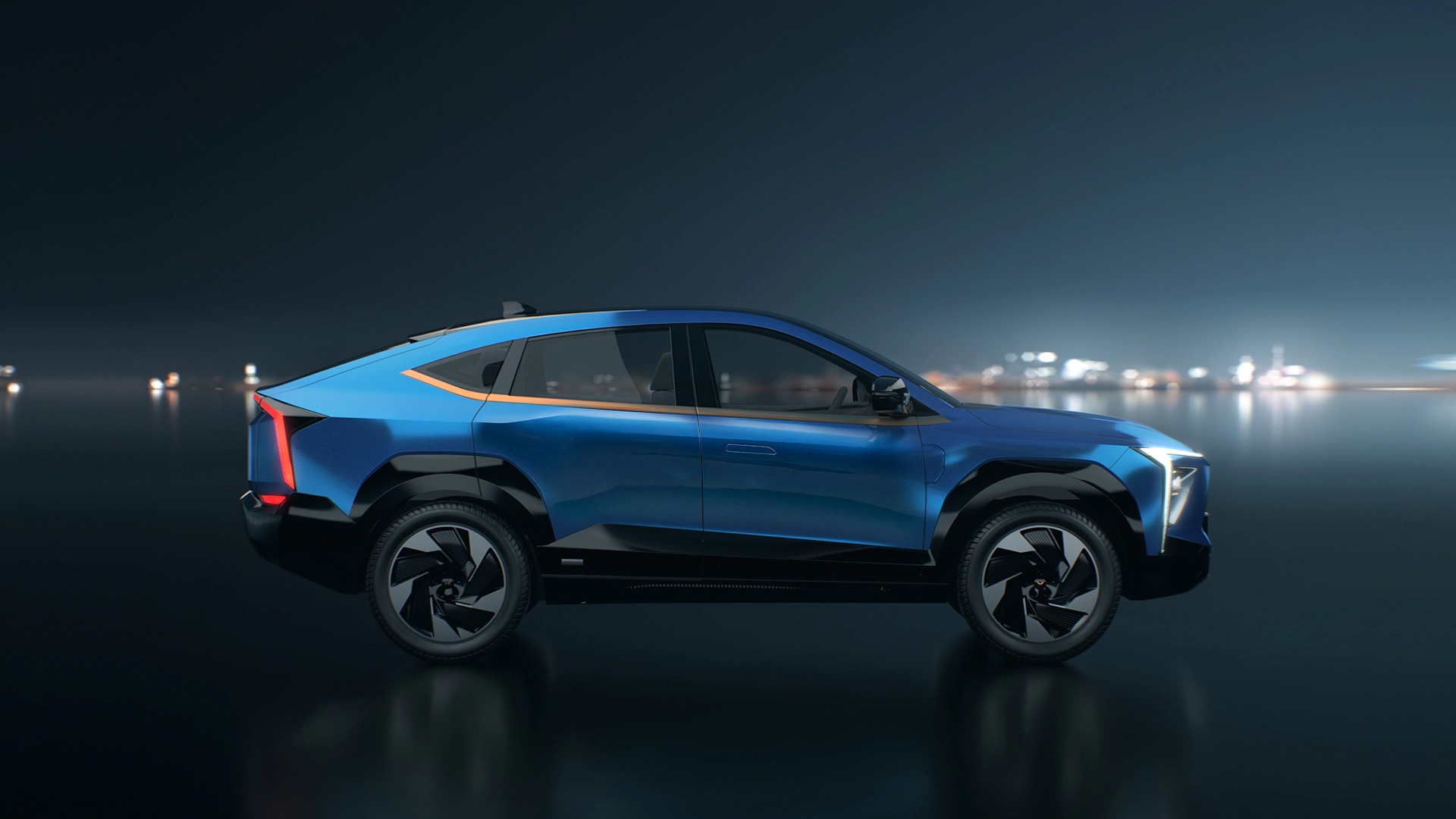 Mahindra XUV.e9 Concept, 2022