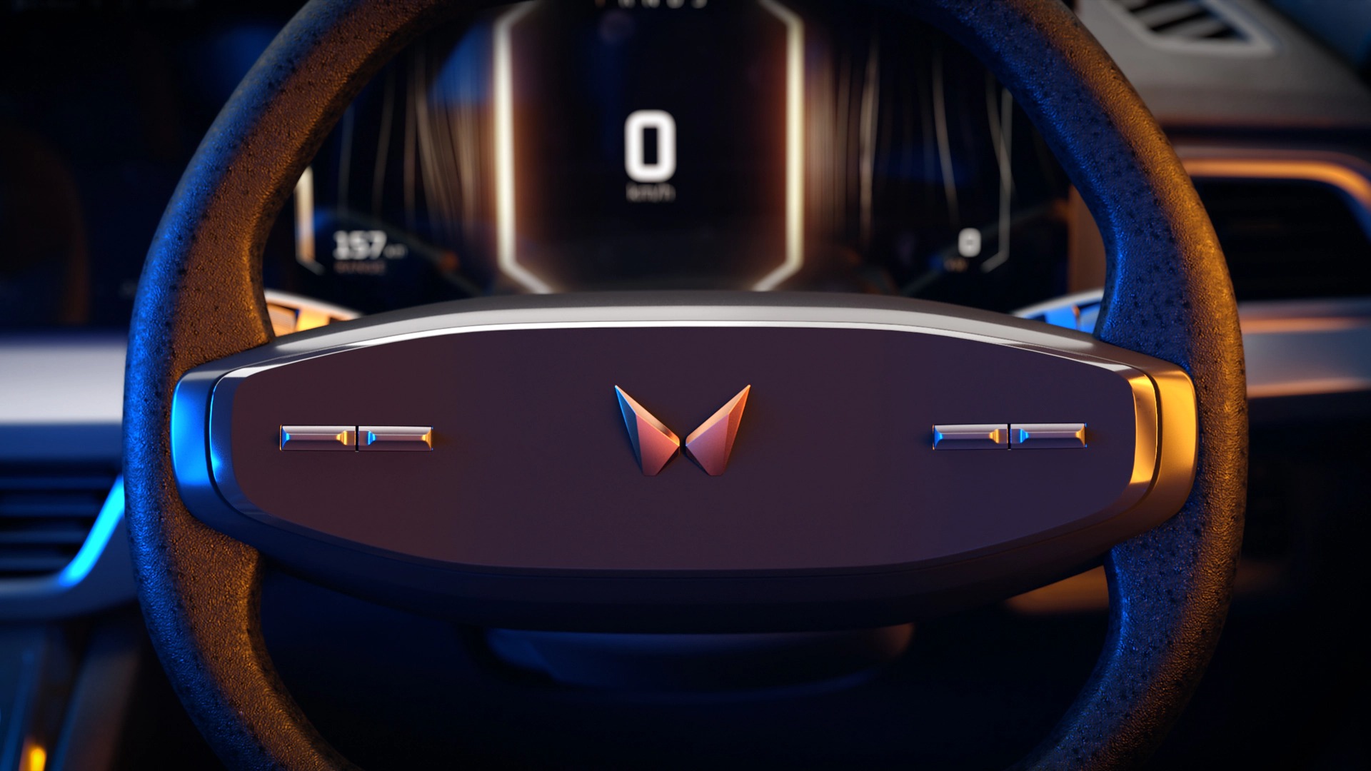 Mahindra XUV.e9 Concept, 2022 – Interior