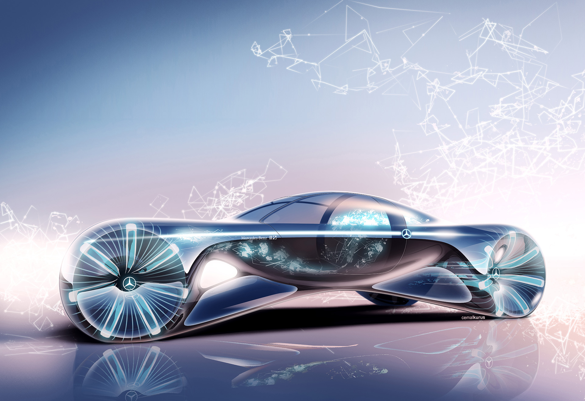 Mercedes-Benz Project SMNR, 2022 – Design Sketch by Cemal Kurus