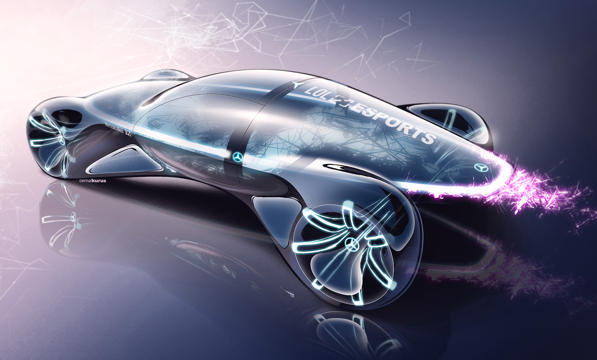 Mercedes-Benz Project SMNR, 2022 – Design Sketch by Cemal Kurus