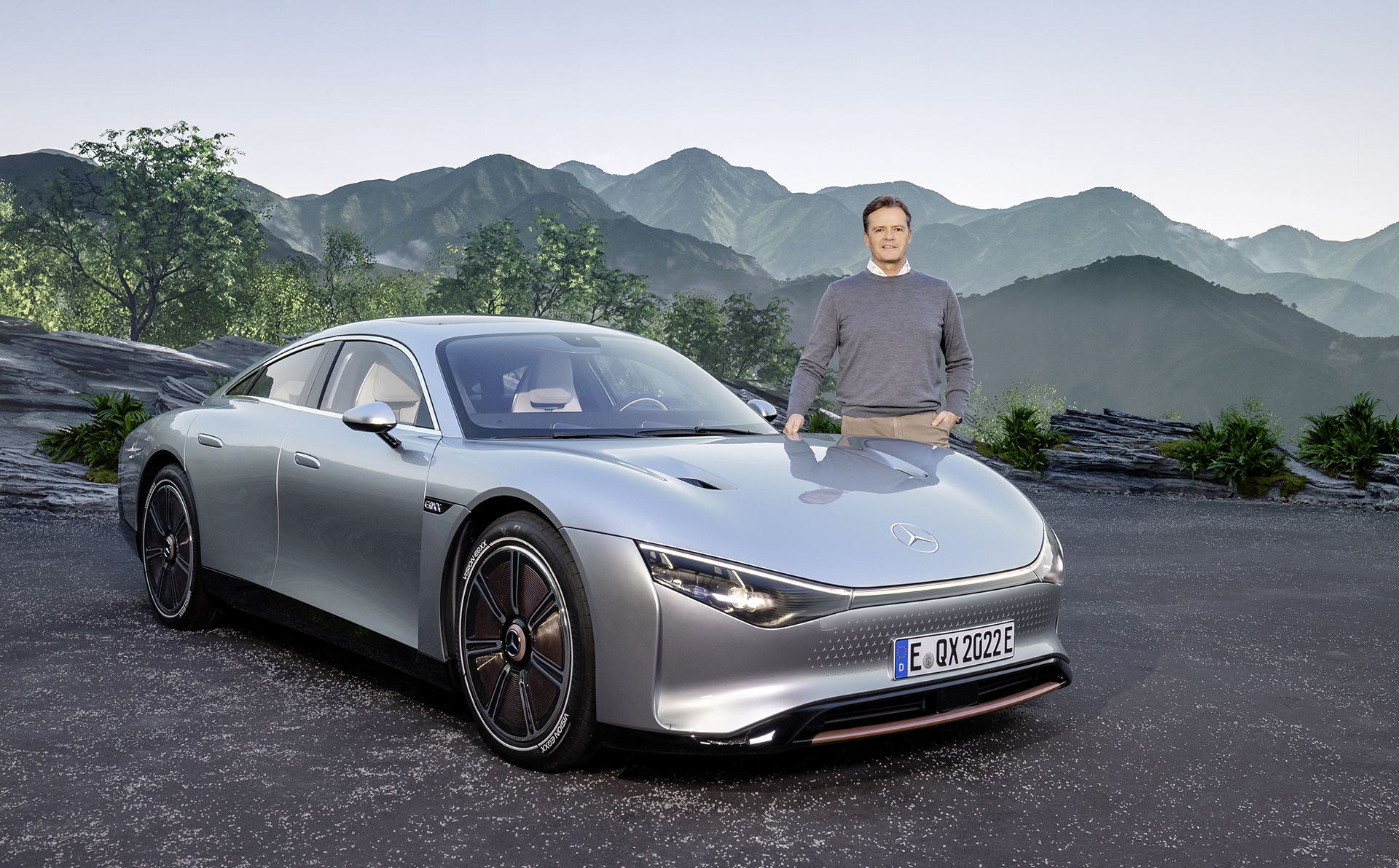 Mercedes-Benz Vision EQXX Concept, 2022