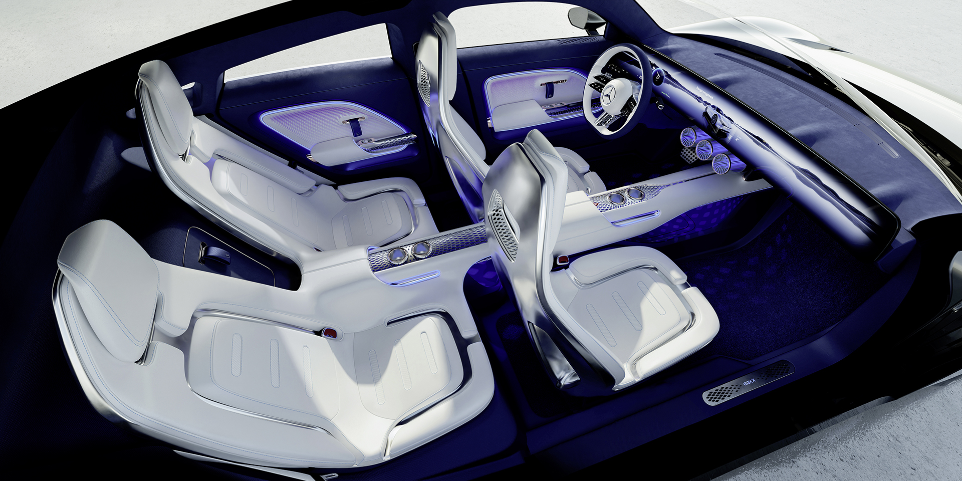 Mercedes-Benz Vision EQXX Concept, 2022 – Interior
