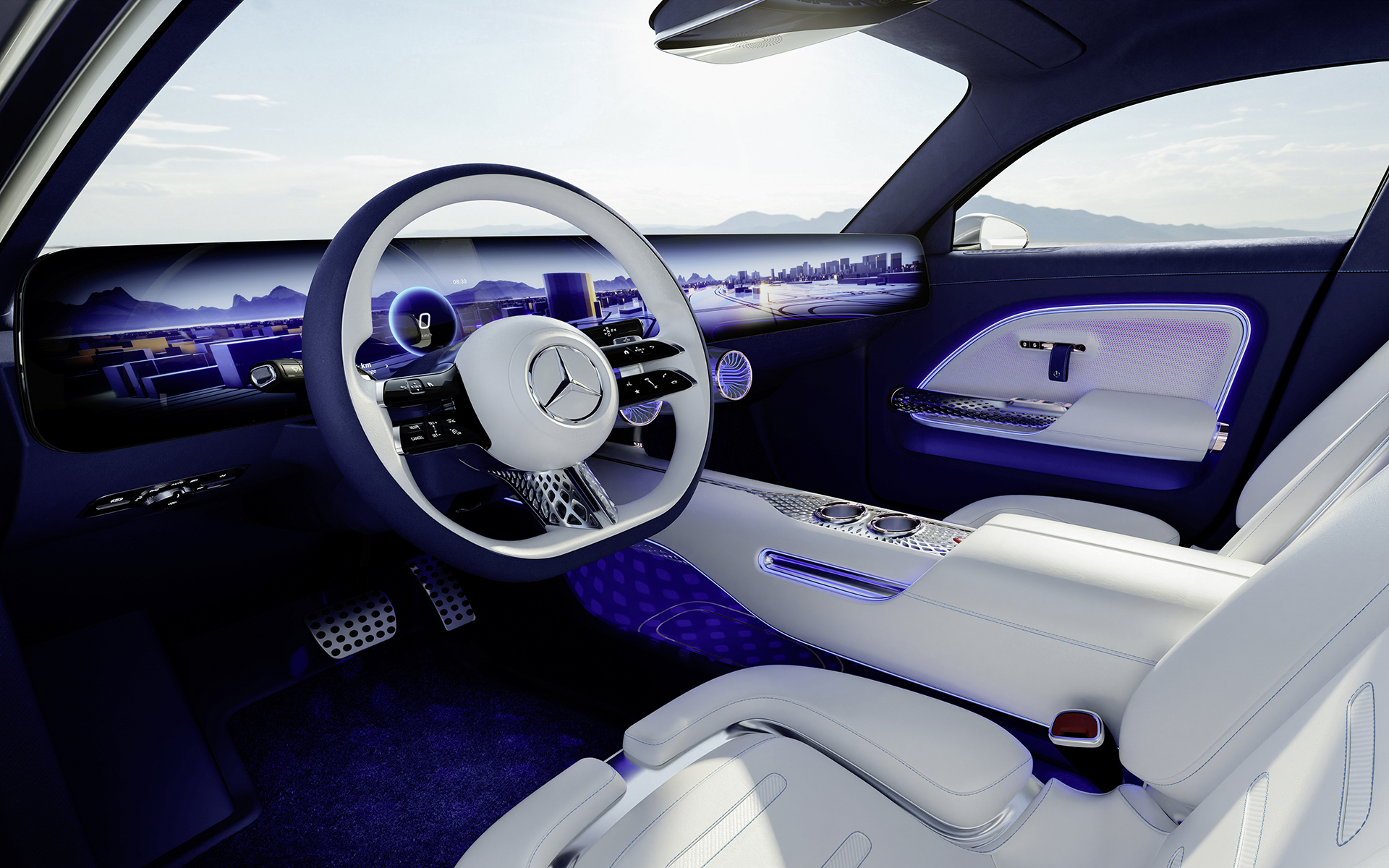 Mercedes-Benz Vision EQXX Concept, 2022 – Interior