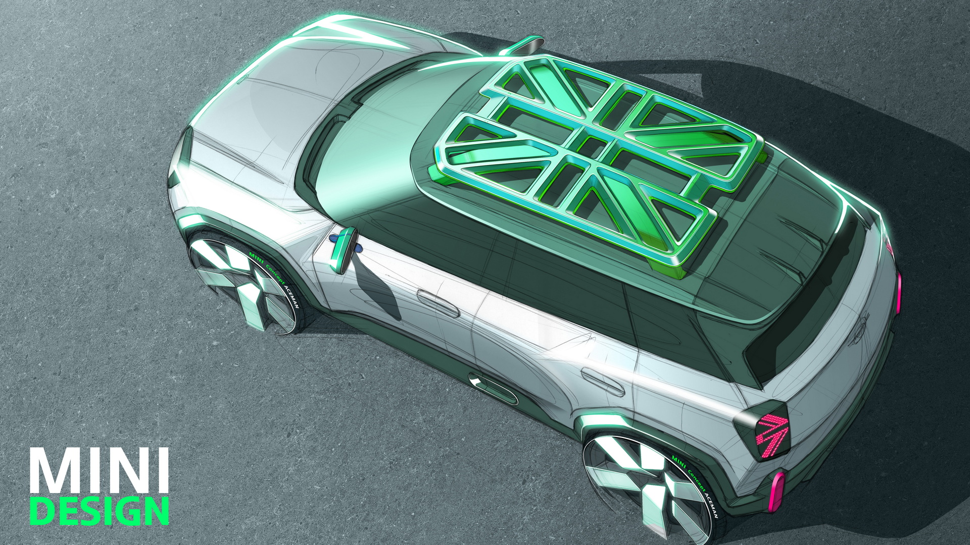 Mini Concept Aceman, 2022 – Design Sketch