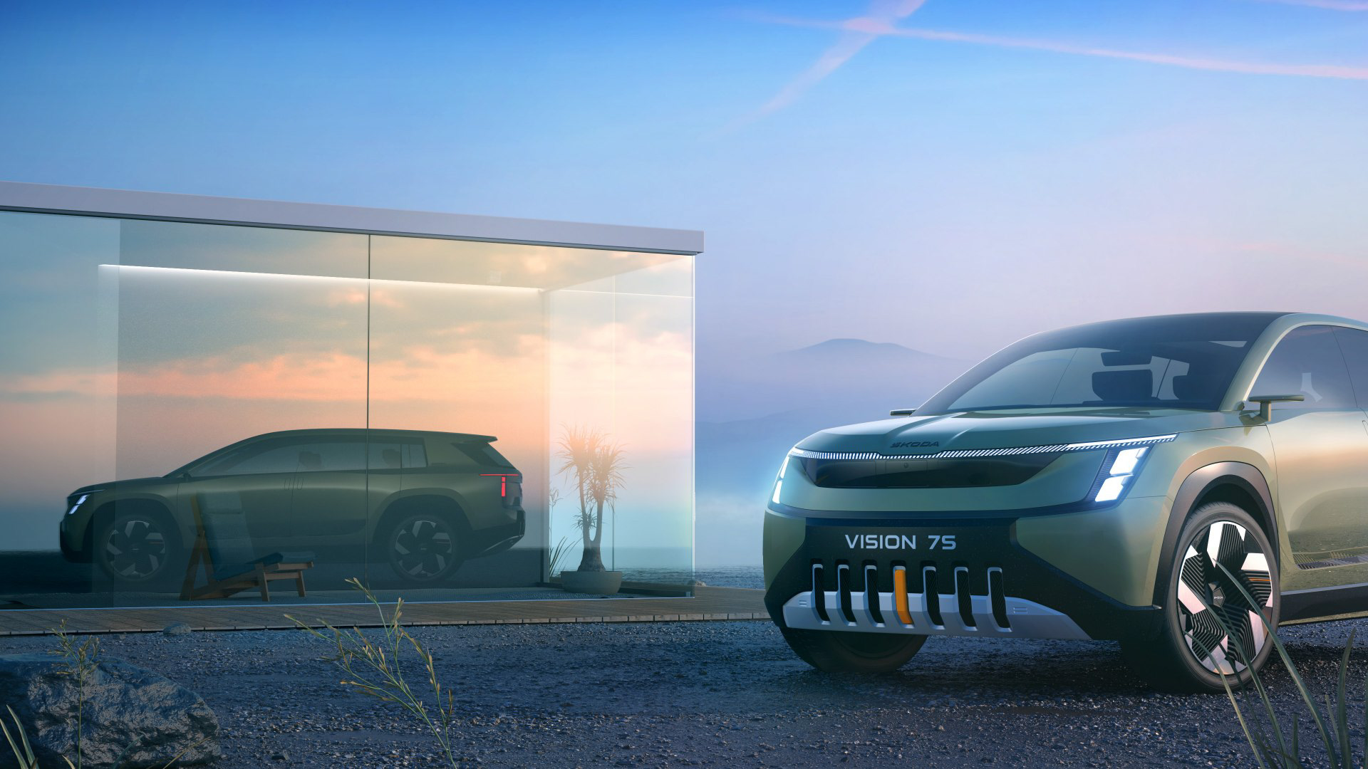 Skoda Vision 7S Concept, 2022