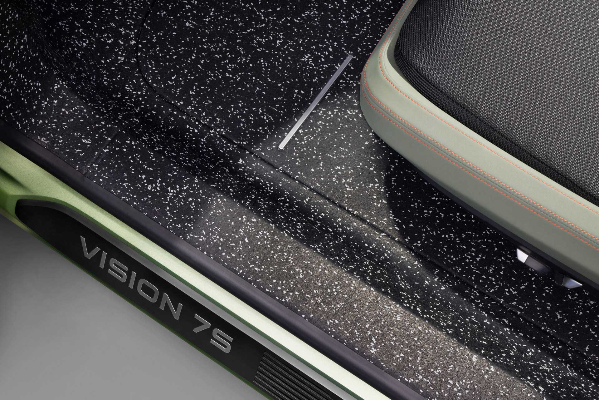 Skoda Vision 7S Concept, 2022 – Interior