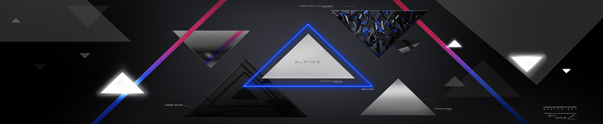 Alpine A290_β show-car, 2023 – Design Sketch