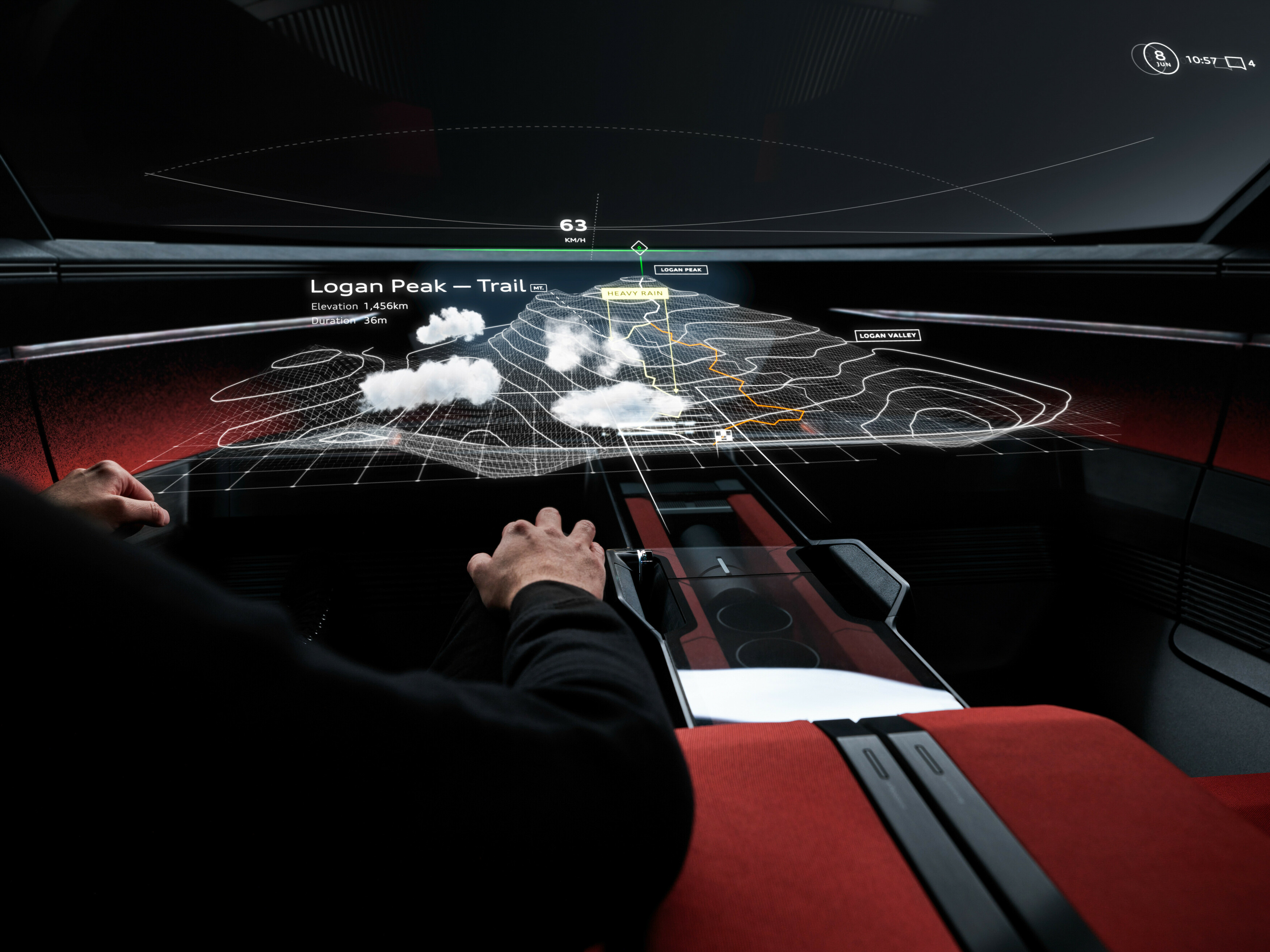 Audi activesphere concept, 2023 – Interior