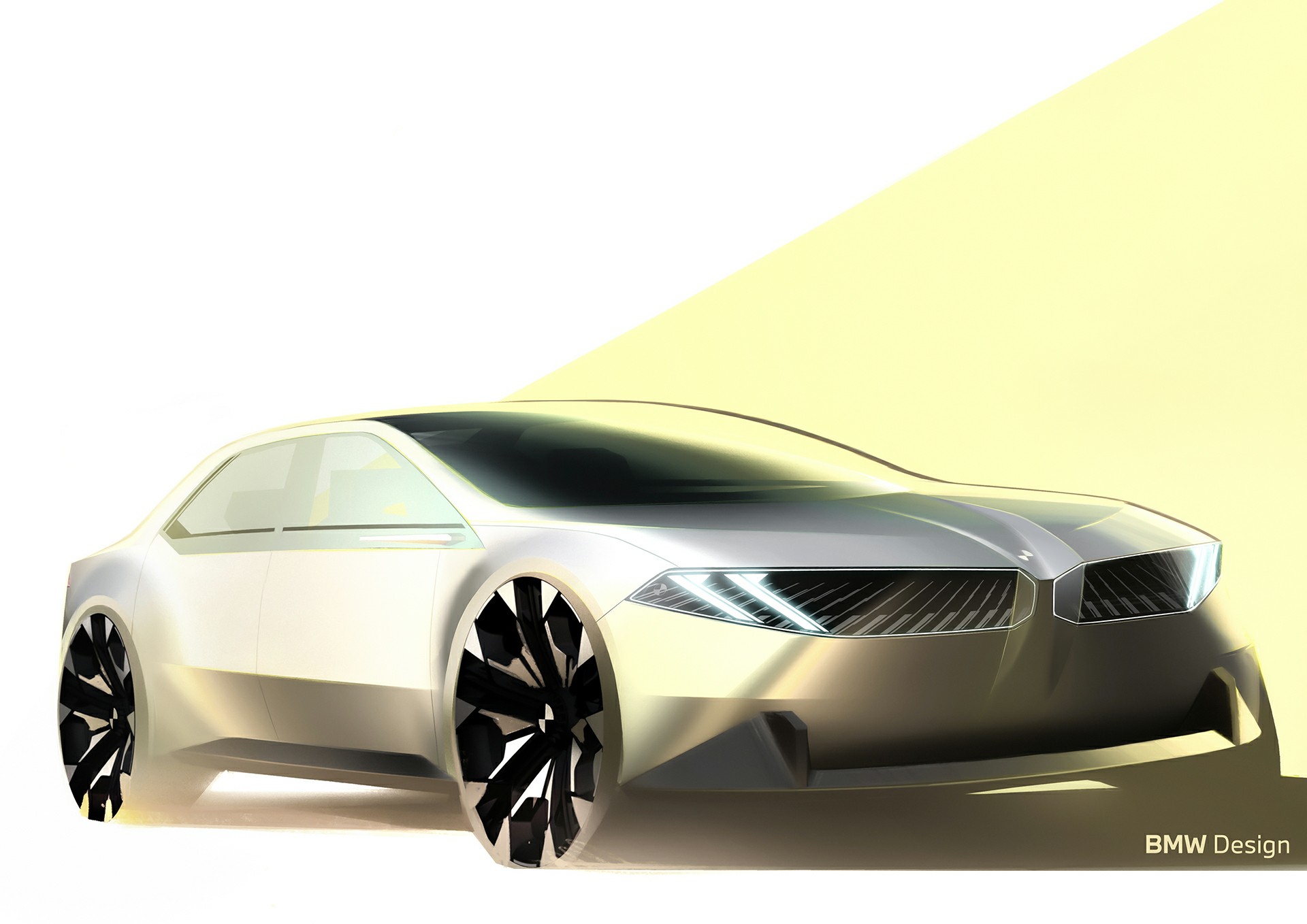 BMW Vision Neue Klasse Concept, 2023 – Design Sketch