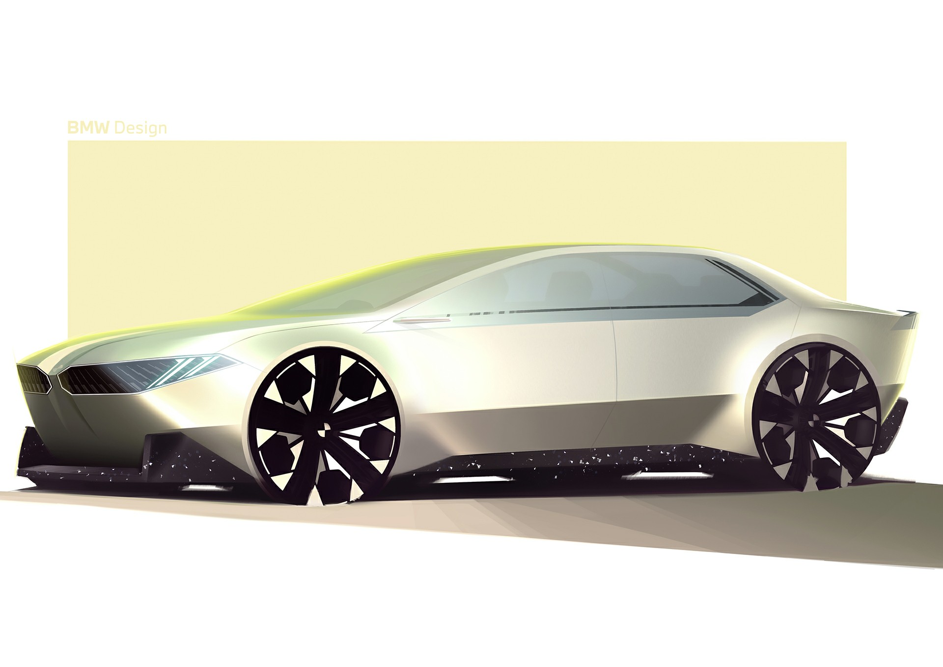 BMW Vision Neue Klasse Concept, 2023 – Design Sketch