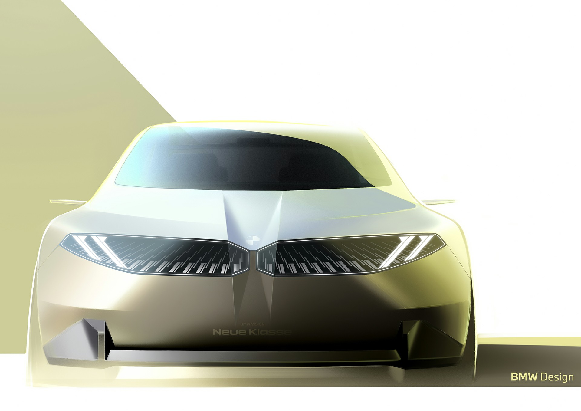 BMW Vision Neue Klasse Concept, 2023 – Design Sketch