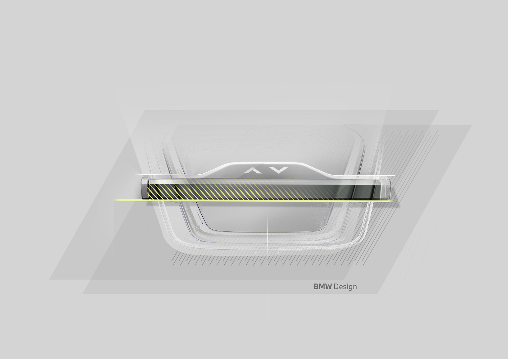 BMW Vision Neue Klasse Concept, 2023 – Design Sketch – Interior