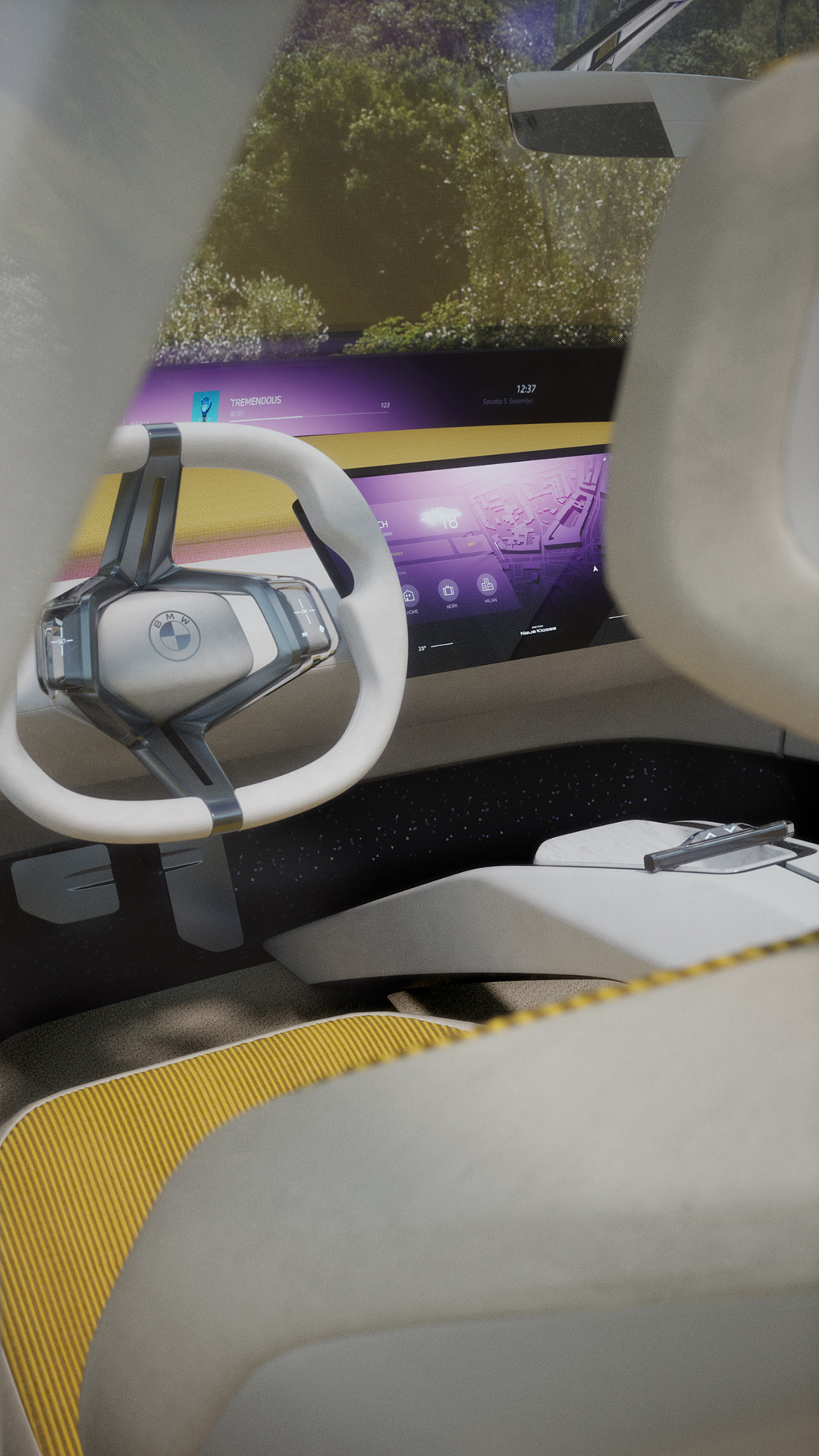 BMW Vision Neue Klasse Concept, 2023 – Interior