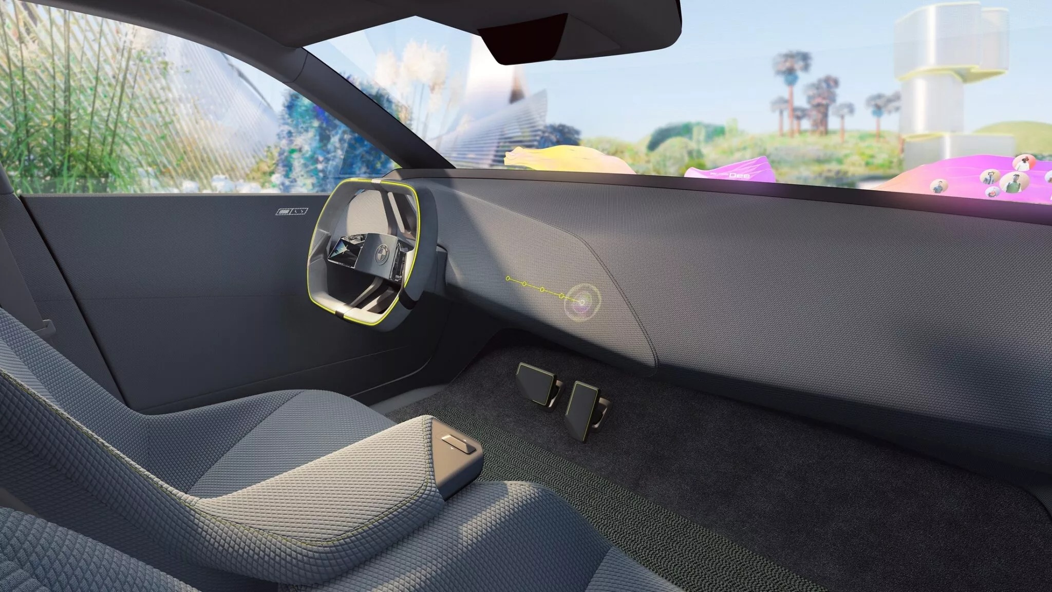 BMW i Vision Dee Concept, 2023 – Interior