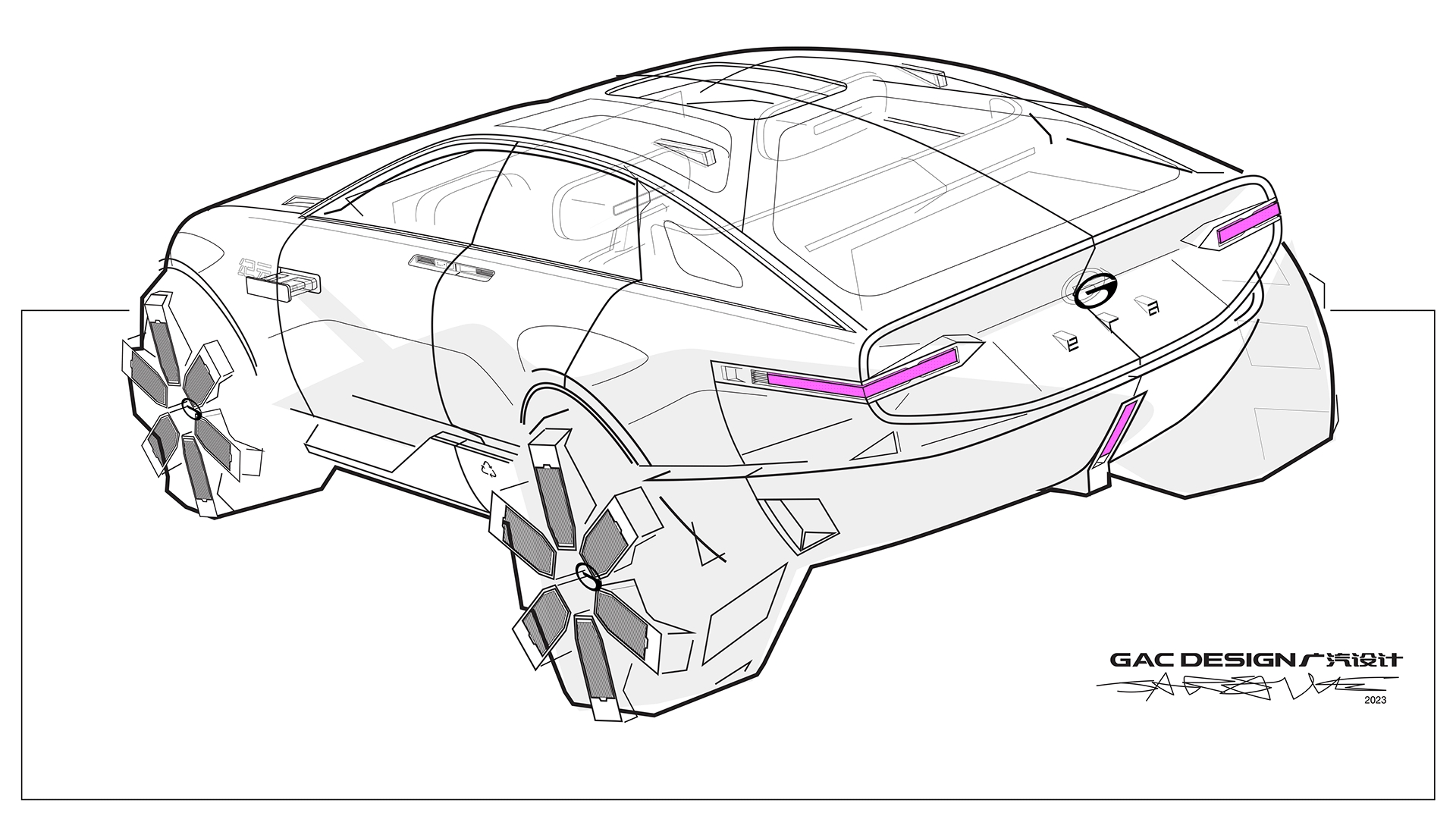 GAC ERA Concept, 2023 – Design Sketch