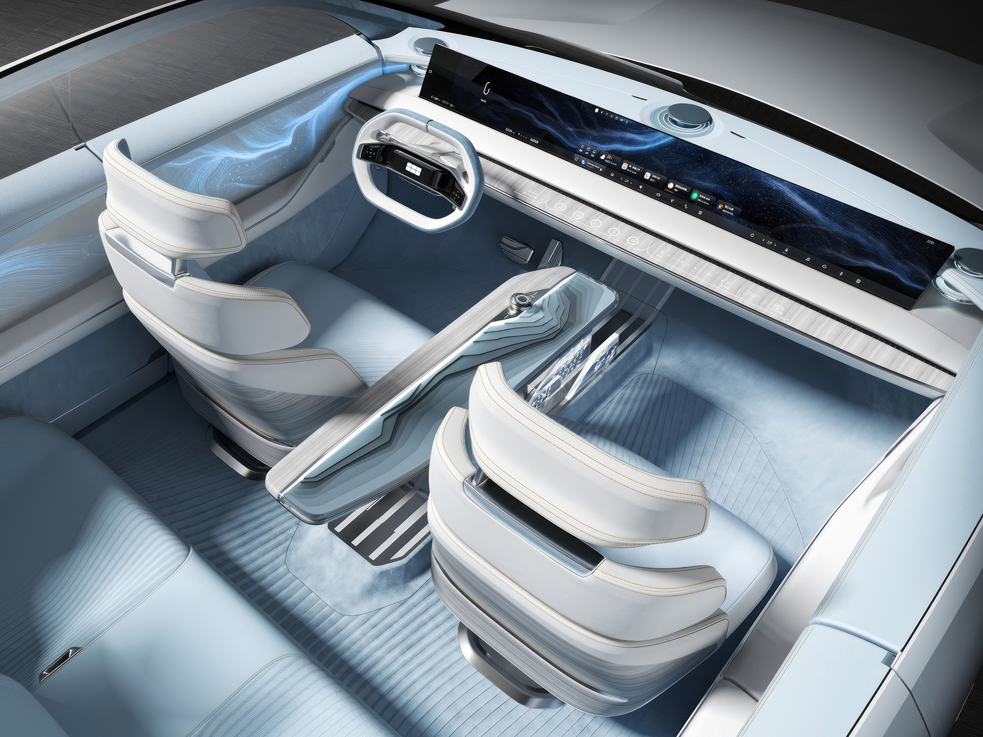 Geely Galaxy Light Concept, 2023 – Interior