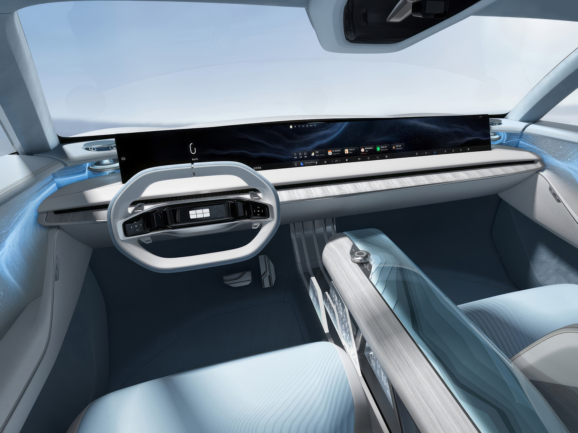 Geely Galaxy Light Concept, 2023 – Interior