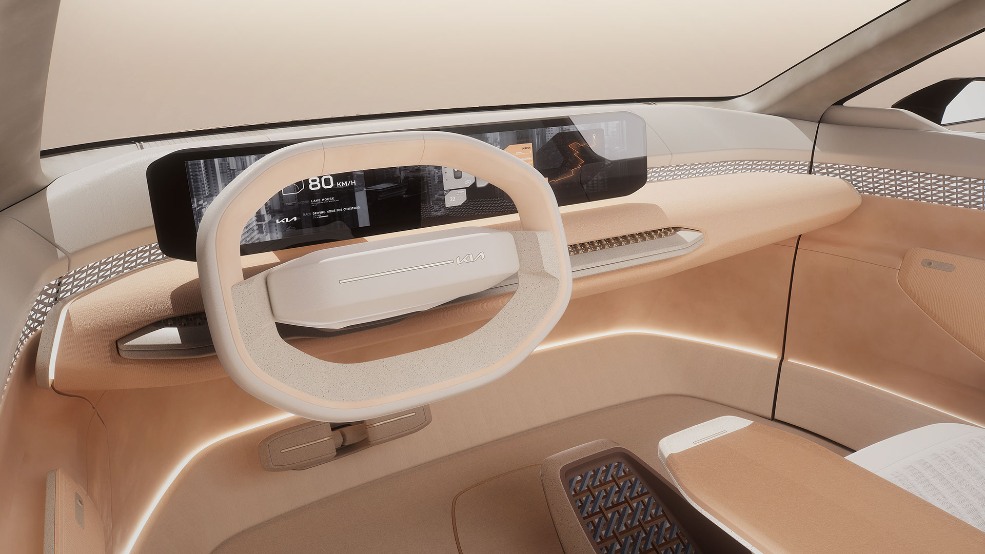 Kia Concept EV4, 2023 – Interior