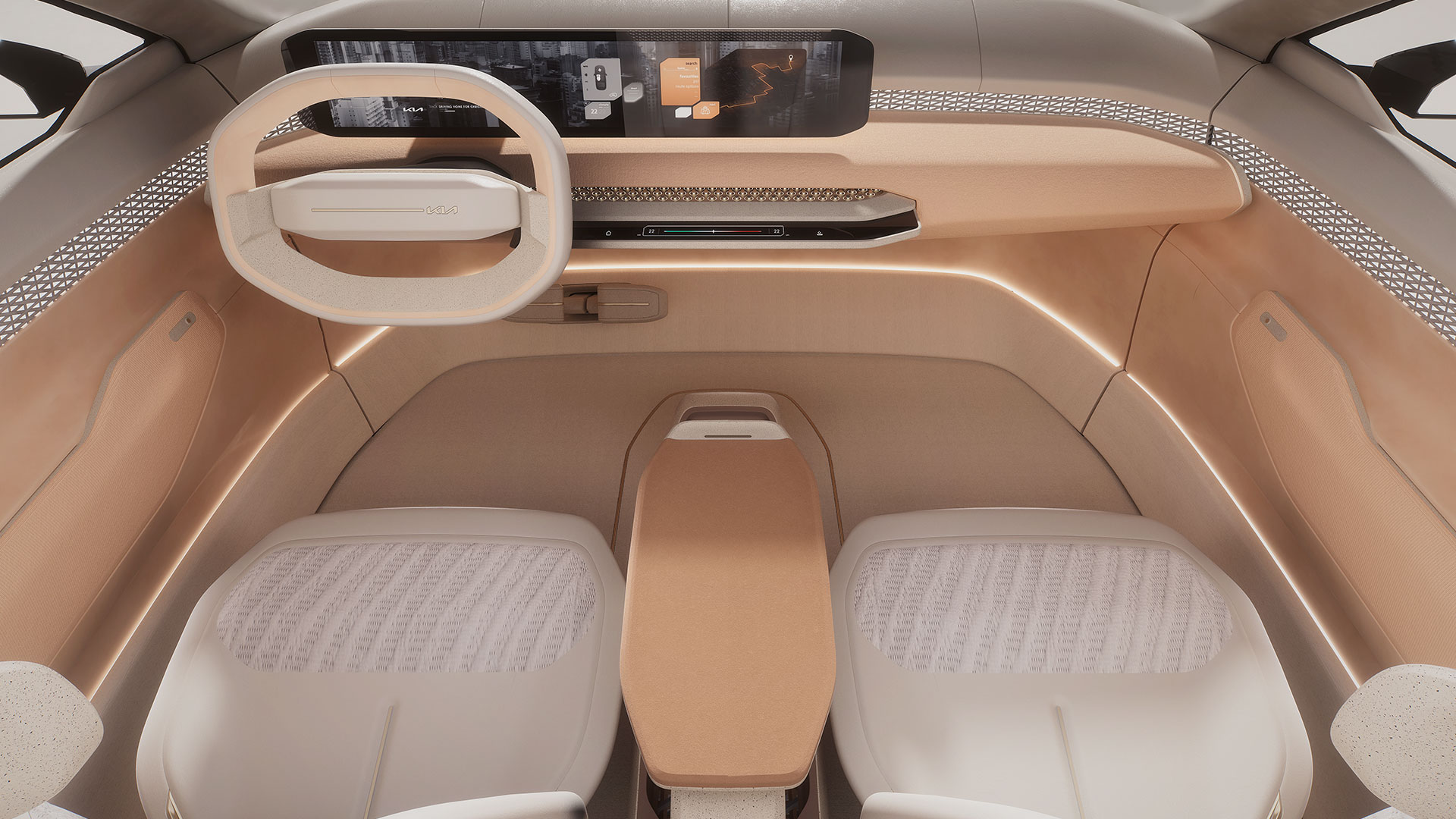 Kia Concept EV4, 2023 – Interior