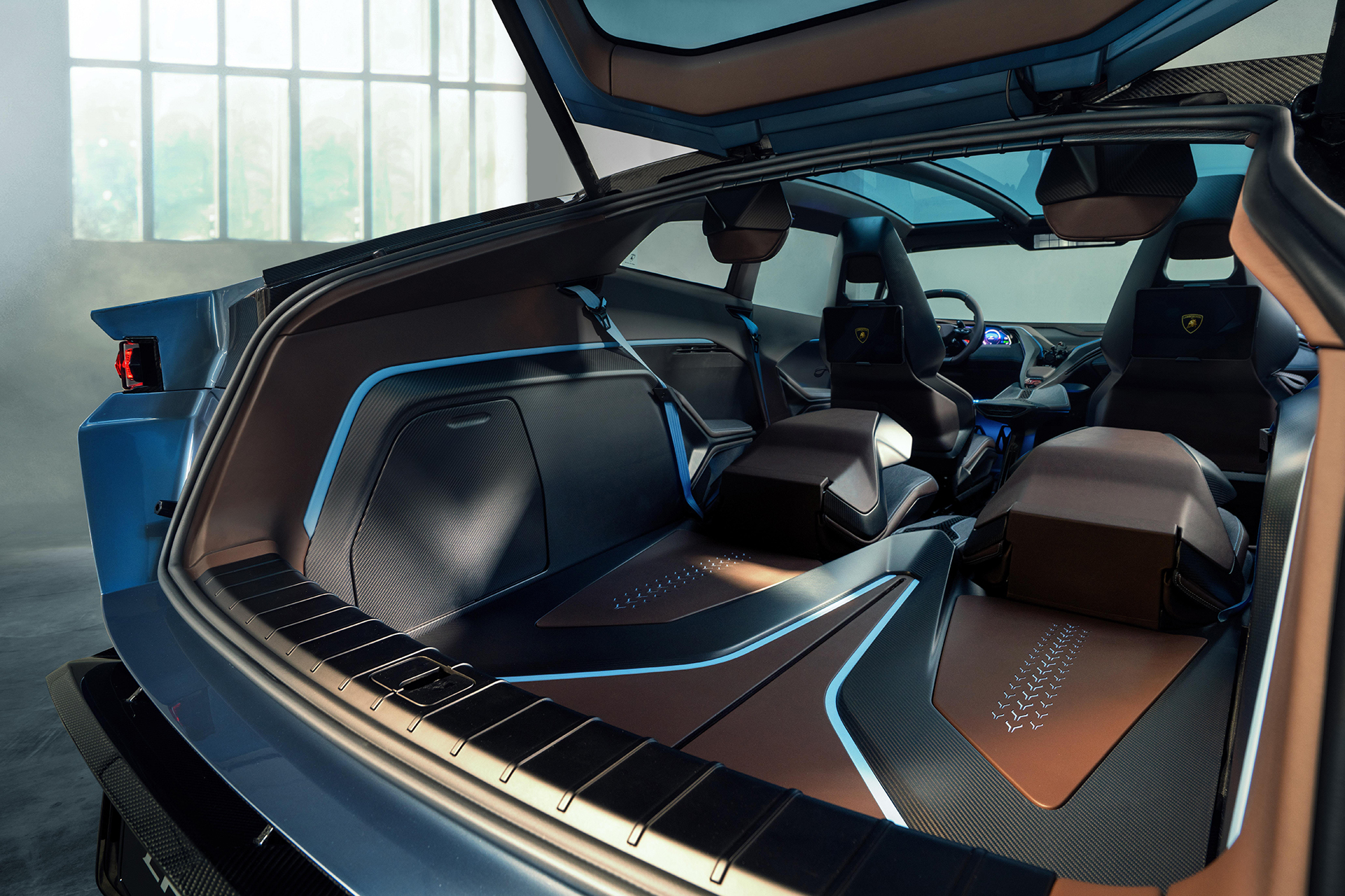 Lamborghini Lanzador Concept, 2023 – Interior