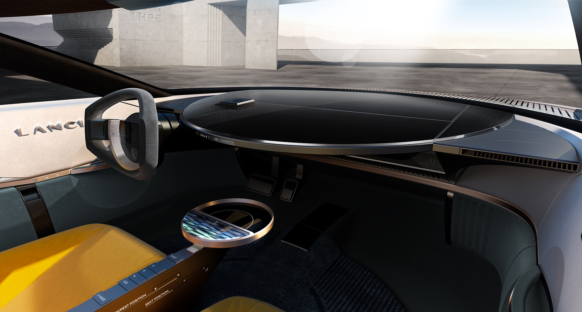 Lancia Pu+Ra HPE Concept, 2023 – Interior